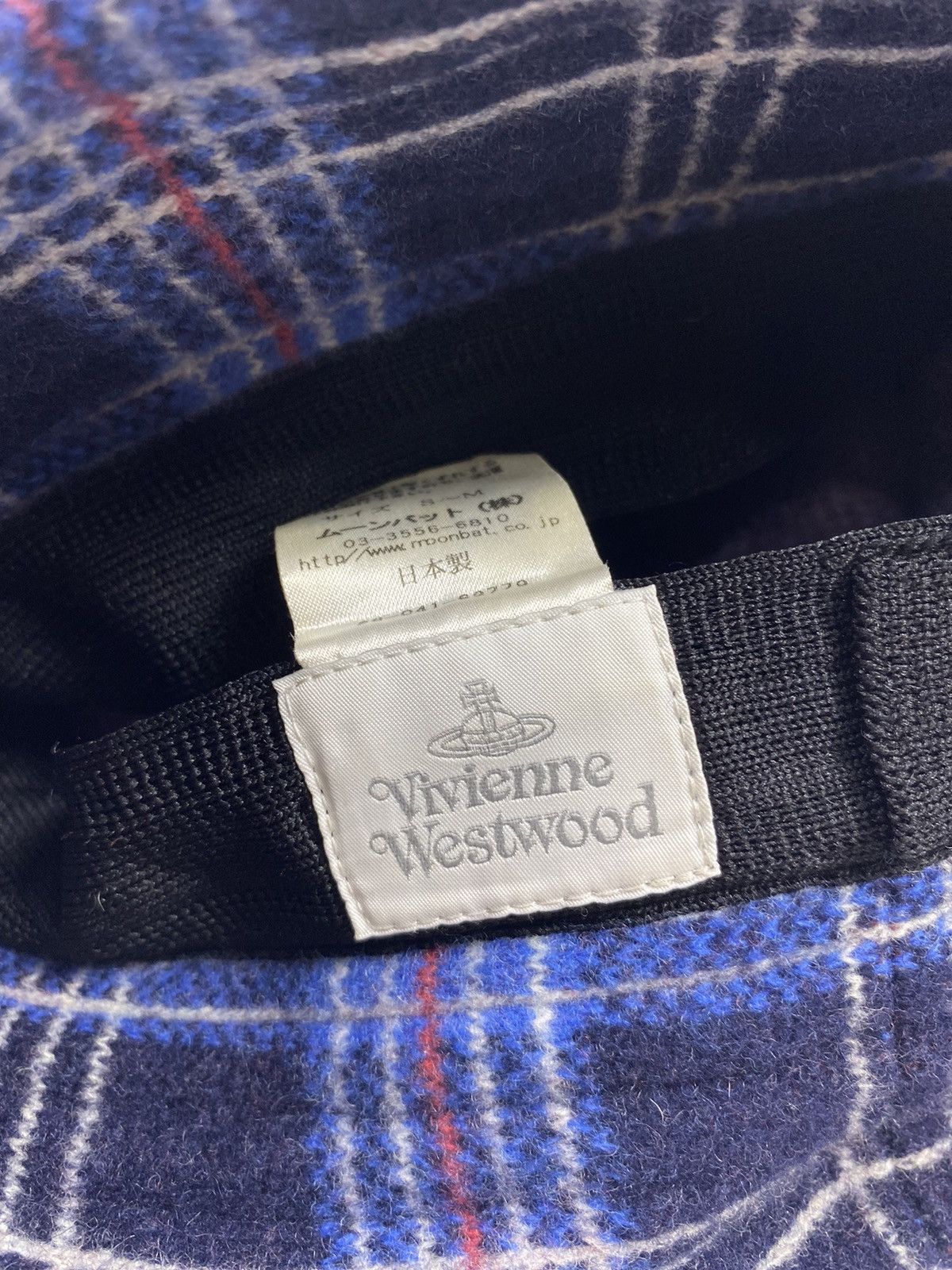 Designer × Vintage × Vivienne Westwood vivienne westwood wool bucket hat tartan Size ONE SIZE - 4 Thumbnail