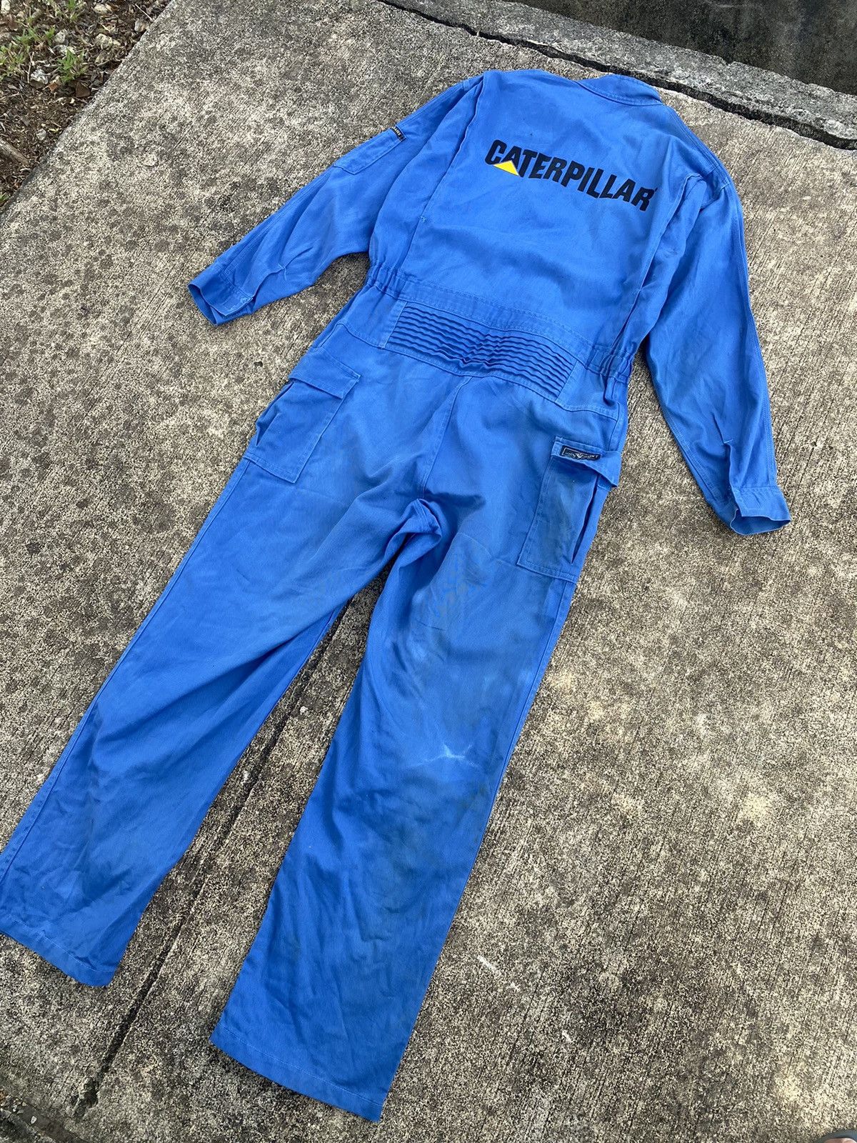 Caterpillar Vintage Distressed Caterpillar Overalls Jumpsuits Size US 38 / EU 54 - 5 Thumbnail