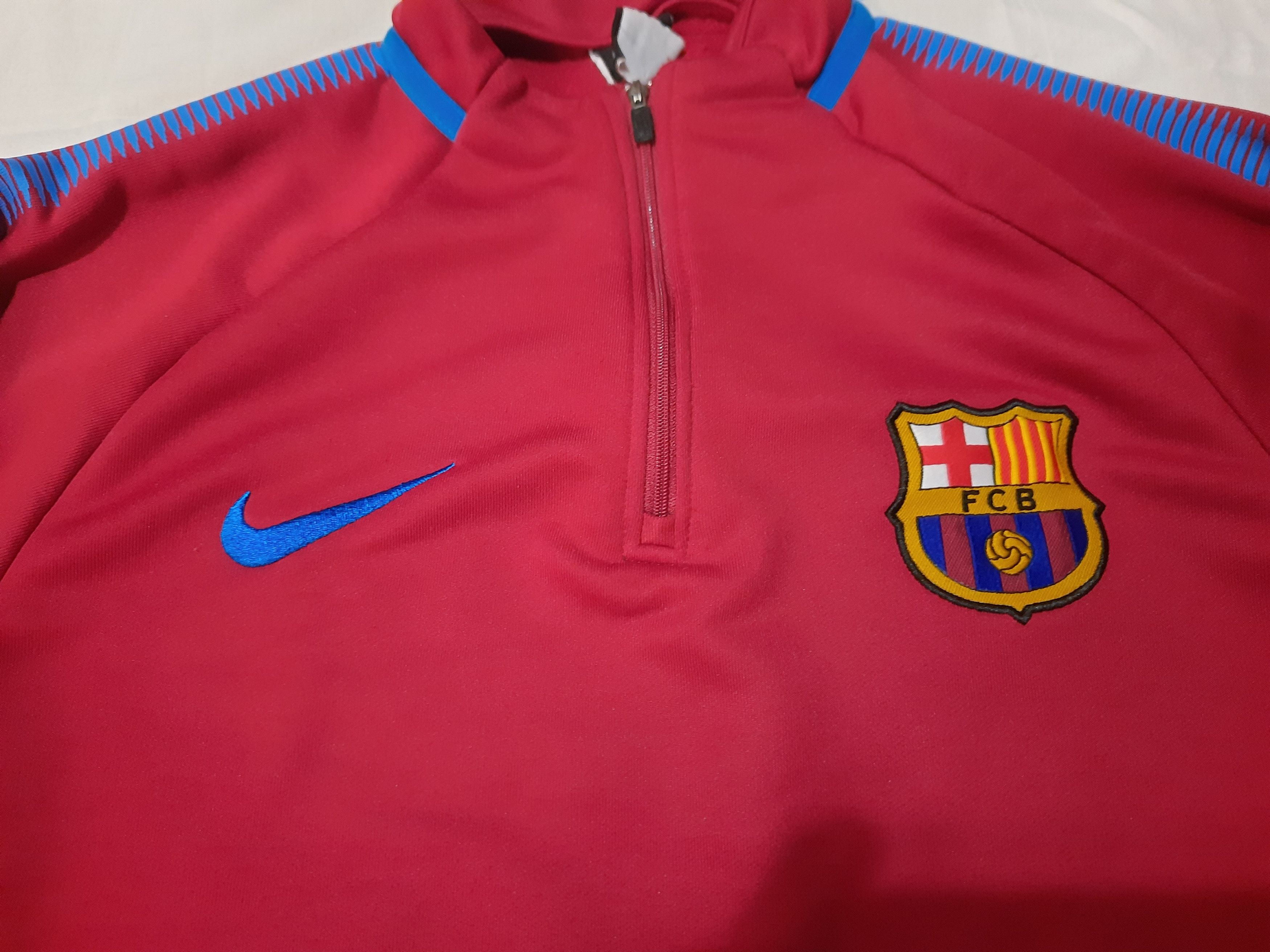 Nike Barcelona Football Hoodie Size US L / EU 52-54 / 3 - 2 Thumbnail