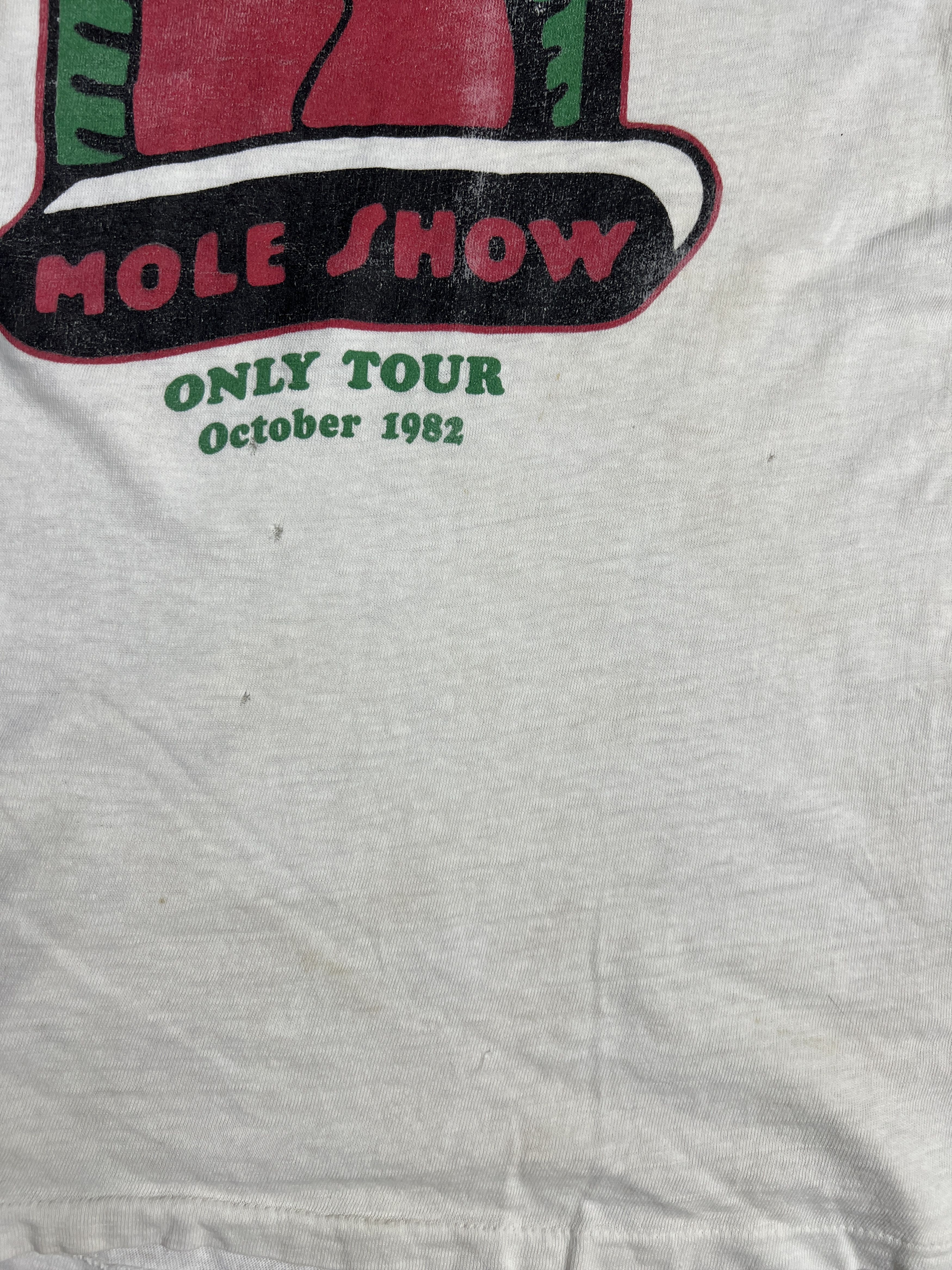 Band Tees Vintage 80s The Residents Mole Show Band Tee (S) GTME211 Size US S / EU 44-46 / 1 - 5 Thumbnail