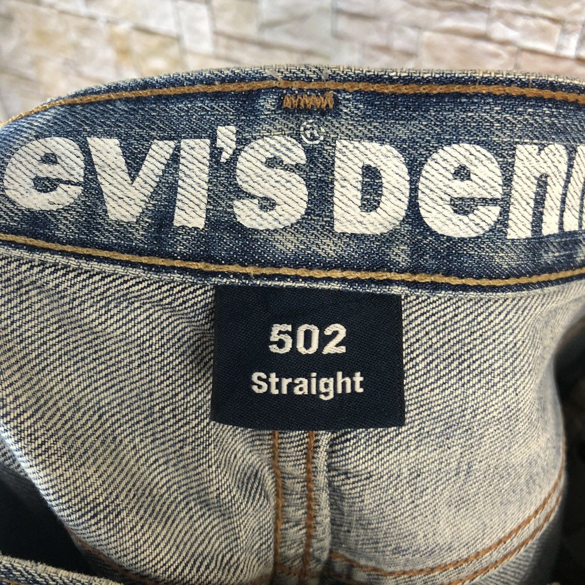 Levi's Levis 502 Blue Denim jeans Pants #A1036 Size US 31 - 20 Thumbnail