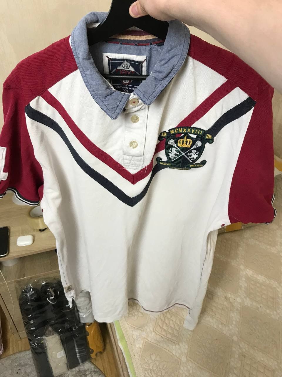 Polo Ralph Lauren 🔥 Vintage Chief Keef Y2K Redford Ralph Lauren Polo Shirt Size US XXL / EU 58 / 5 - 5 Thumbnail