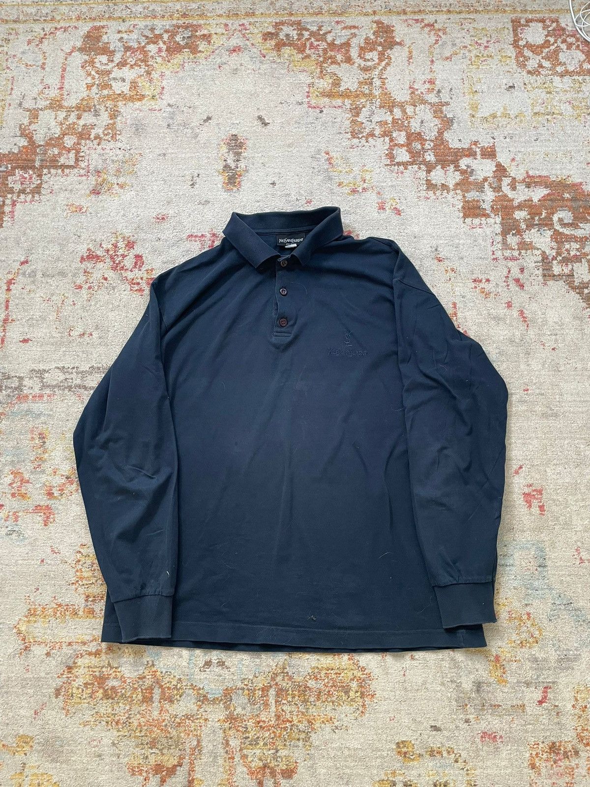 Designer × Vintage × Yves Saint Laurent Vintage Yves Saint Lauren YSL Sweater Size US XL / EU 56 / 4 - 1 Thumbnail