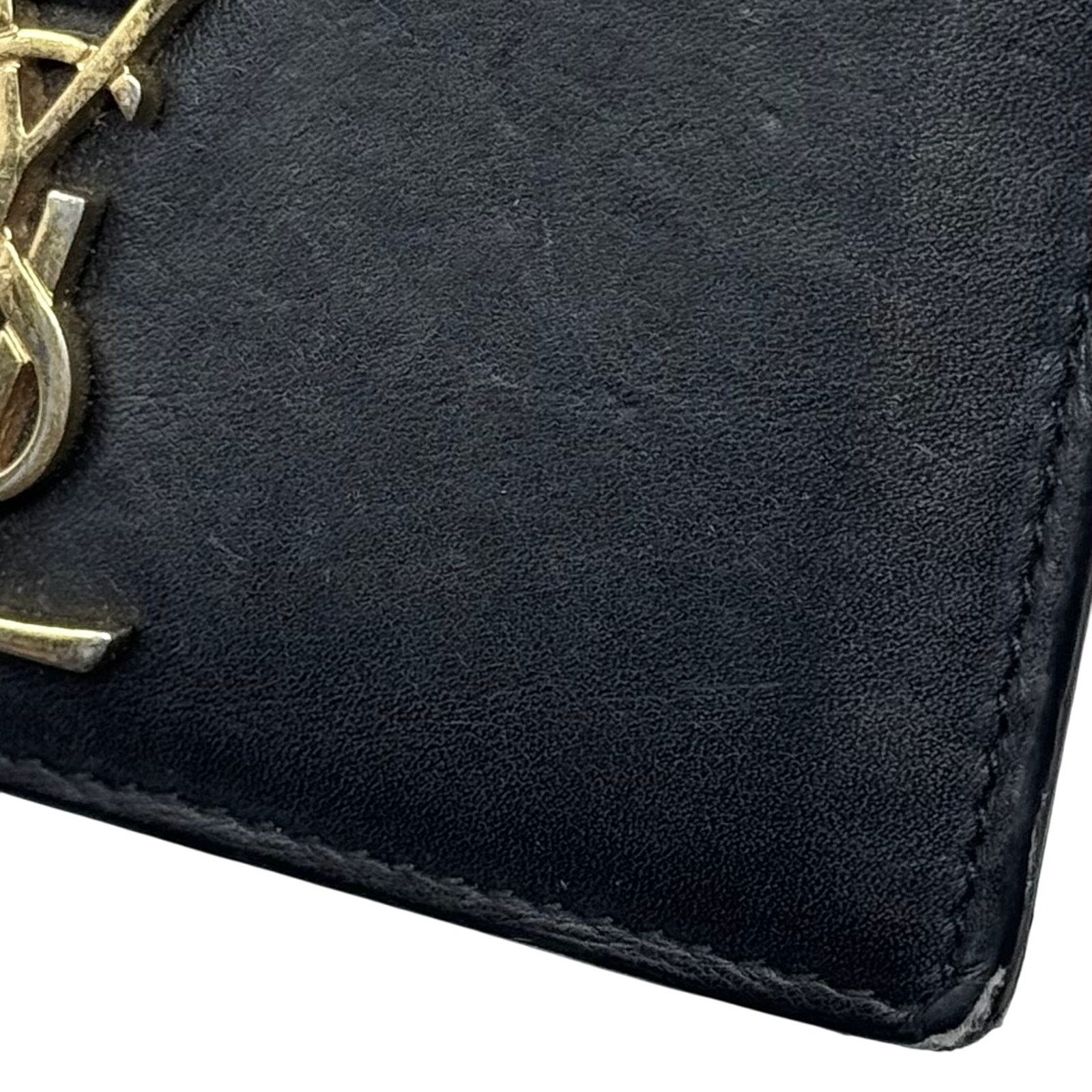 Saint Laurent Paris YSL Logo Cardholder Wallet Size ONE SIZE - 13 Thumbnail