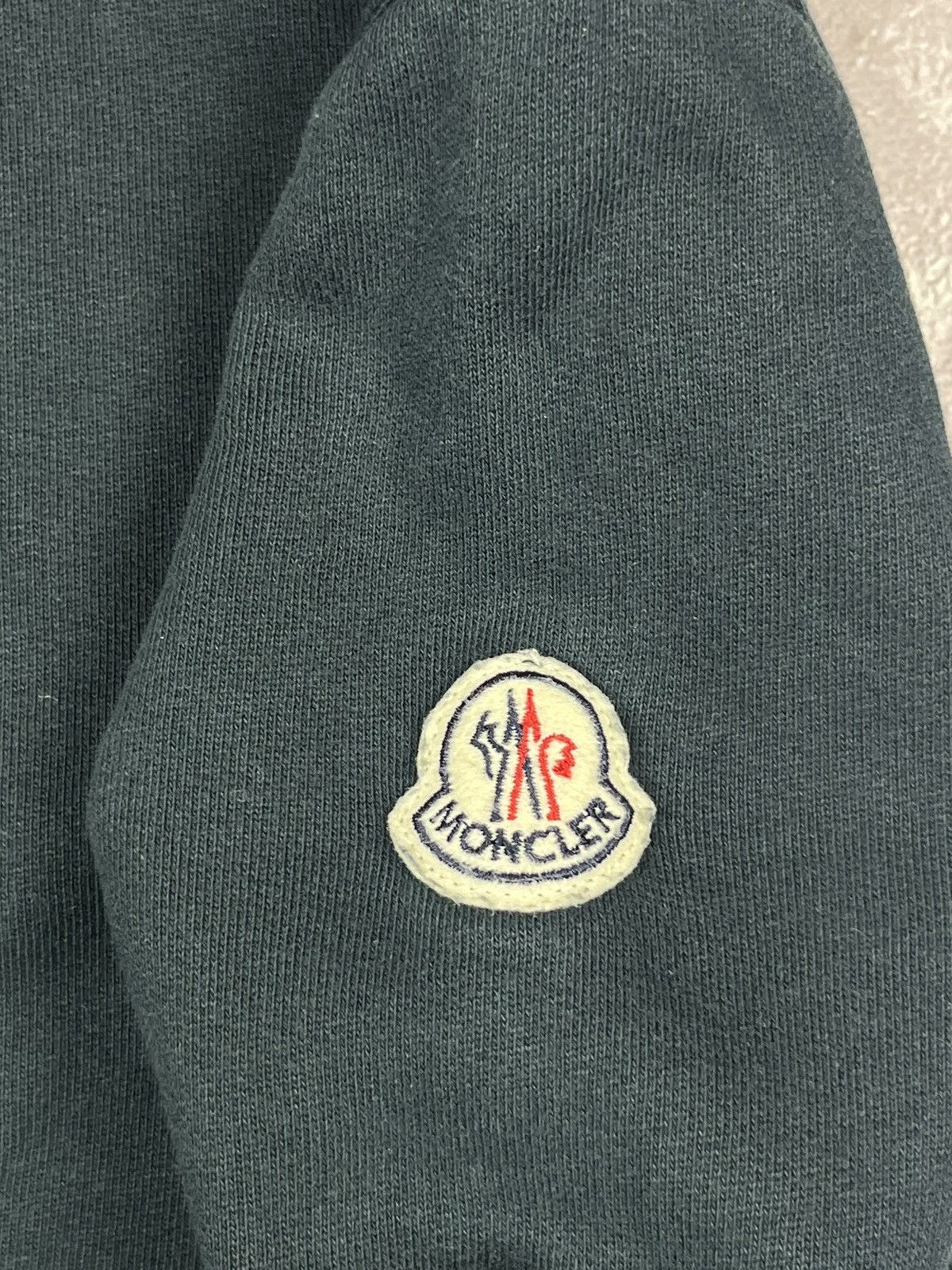 Moncler Moncler Maglia Cardigan Vintage Faded Blue Zip Hoodie women Size S / US 4 / IT 40 - 4 Thumbnail