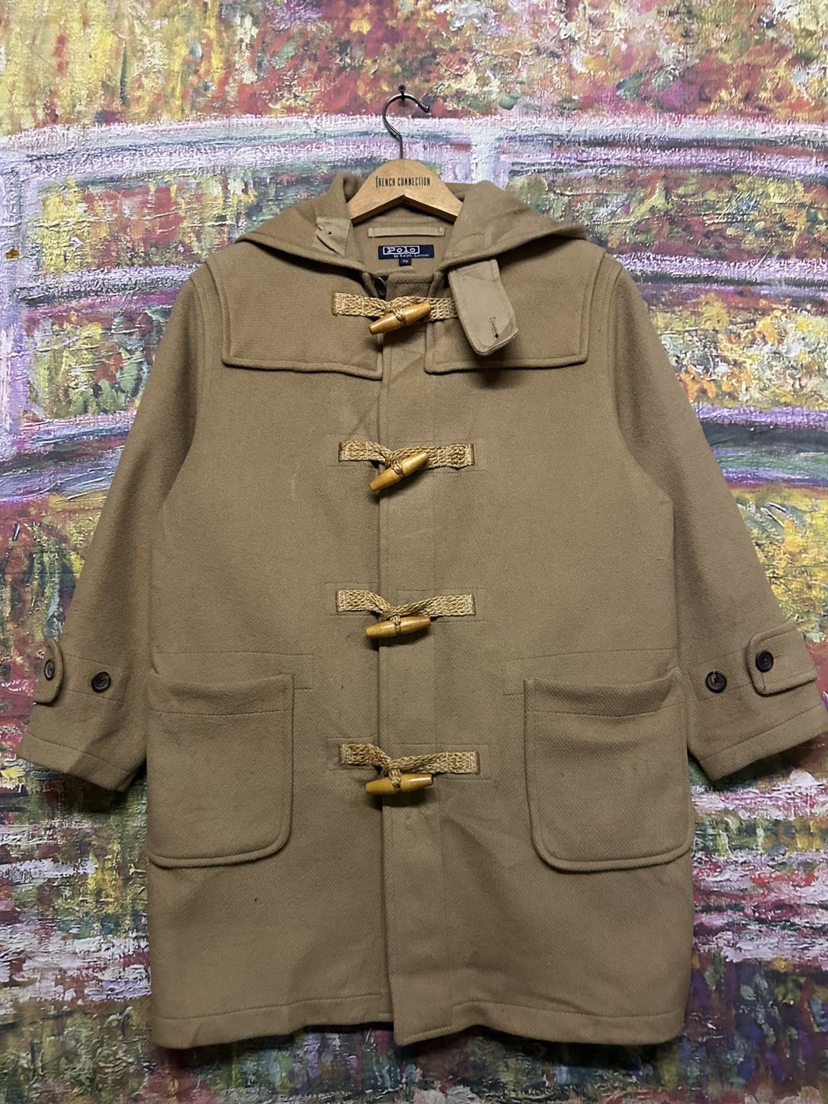 Polo Ralph Lauren Vintage Polo Ralph Lauren Wool Heavy Coat Jacket Size US S / EU 44-46 / 1 - 3 Thumbnail