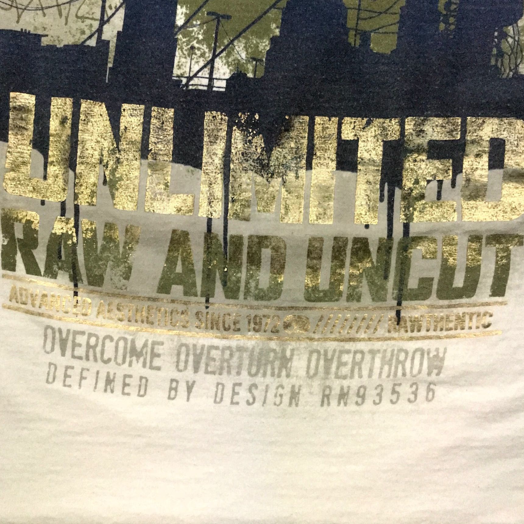 Ecko Unltd. Ecko Unltd Shirt Mens L White City Graffiti T-Shirt Crew Neck Short Sleeve Hip Hop Street Size US L / EU 52-54 / 3 - 3 Thumbnail
