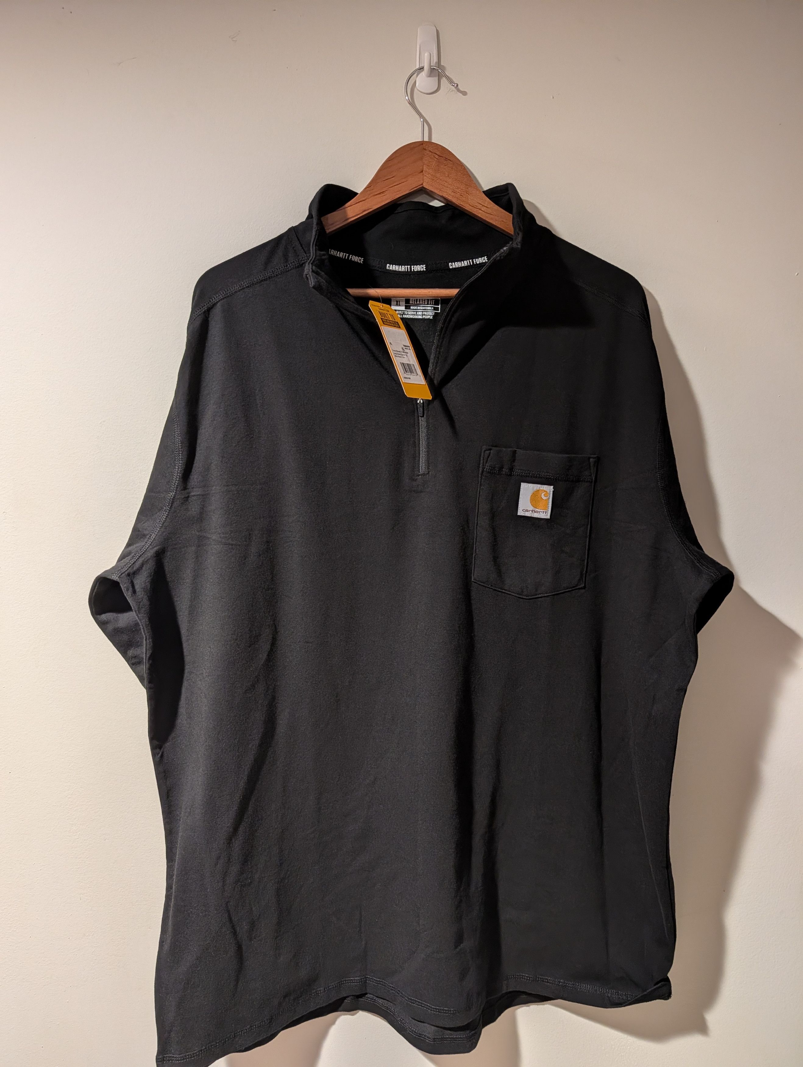 Carhartt Carhartt Force Relaxed Fit 1/4 Zip Pocket Pullover Workwear Size US XL / EU 56 / 4 - 1 Thumbnail