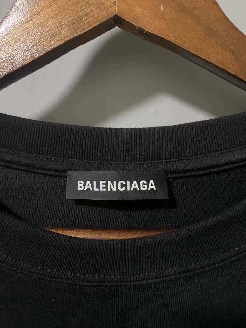 Balenciaga Balenciaga Black Wave Coke Short Sleeve Size US M / EU 48-50 / 2 - 7 Thumbnail