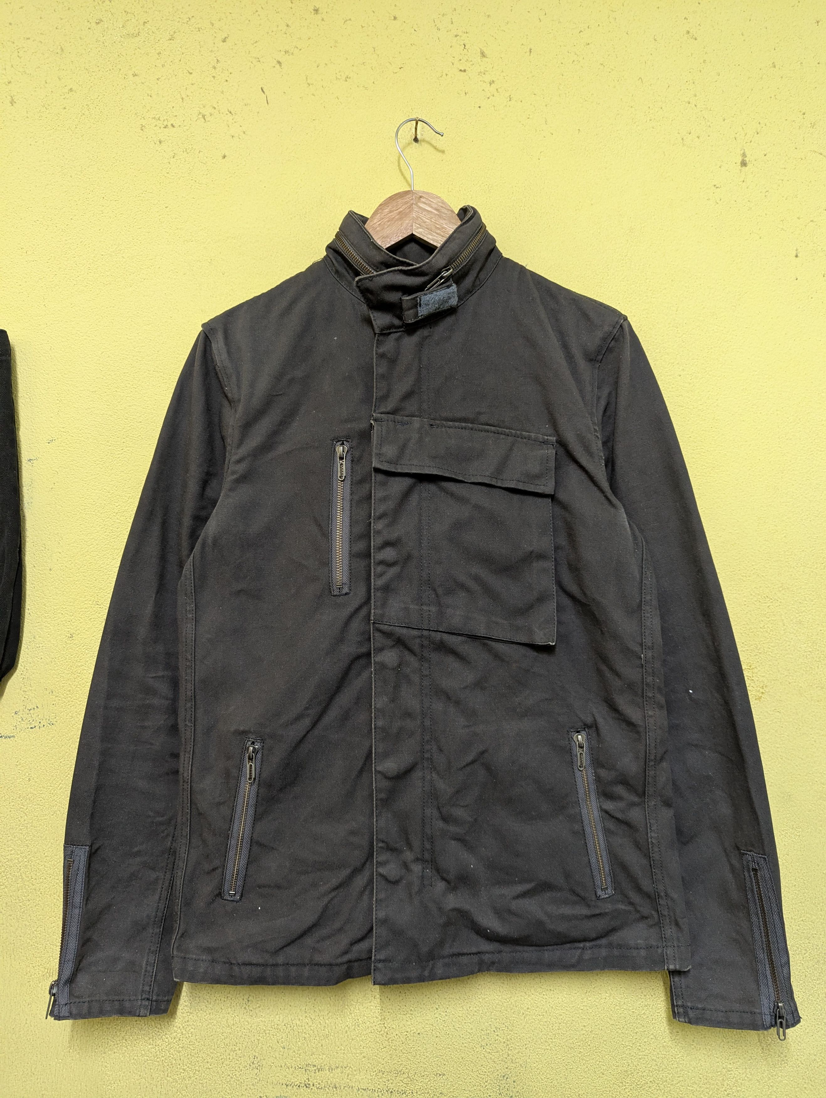 Davit Meursault Japan Designer Davit Mersault Duck Canvas Field Jacket Size US S / EU 44-46 / 1 - 1 Thumbnail