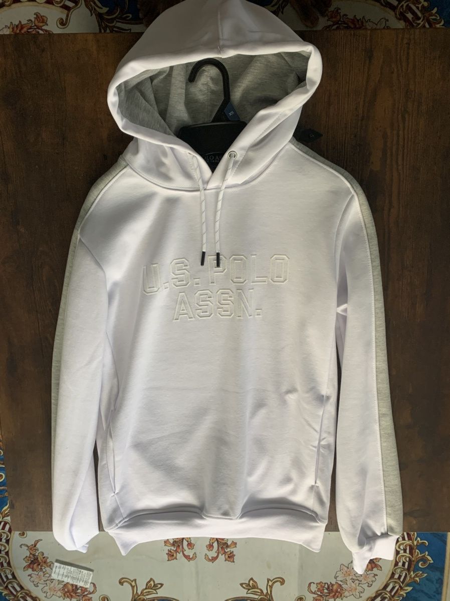 U.S. Polo Assn. White ASGSCA hoodie Size US XS / EU 42 / 0 - 1 Thumbnail