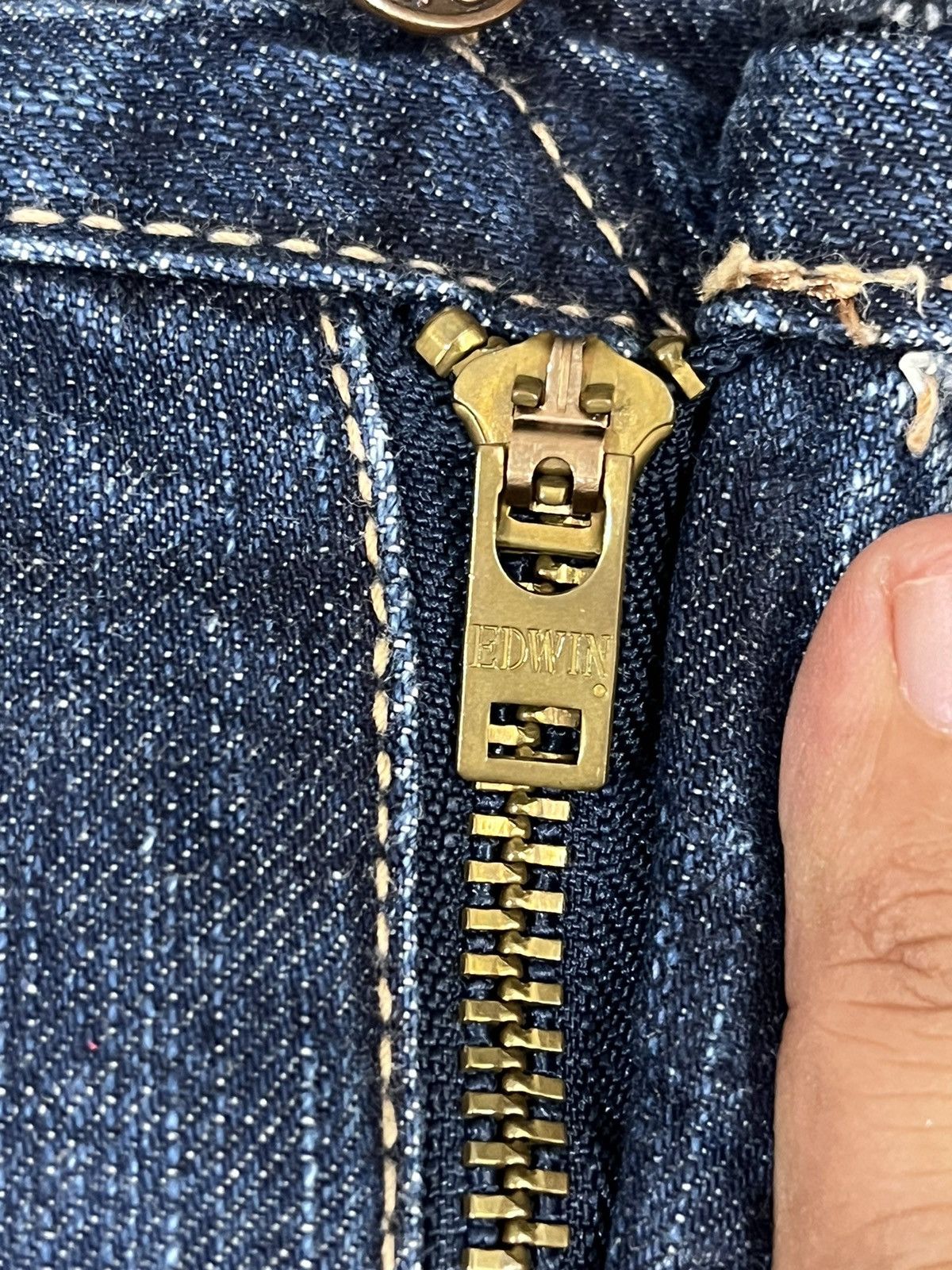 Edwin Vintage Edwin 502RV Grunge Baggy Denim Size US 38 / EU 54 - 9 Thumbnail