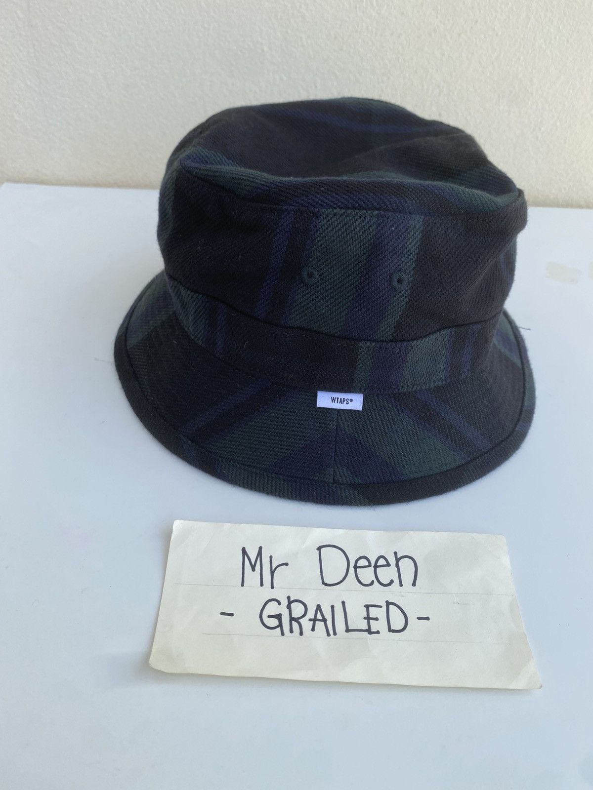 Wtaps Rare WTAPS Checkered Design Cotton Bucket Hat Size ONE SIZE - 3 Thumbnail