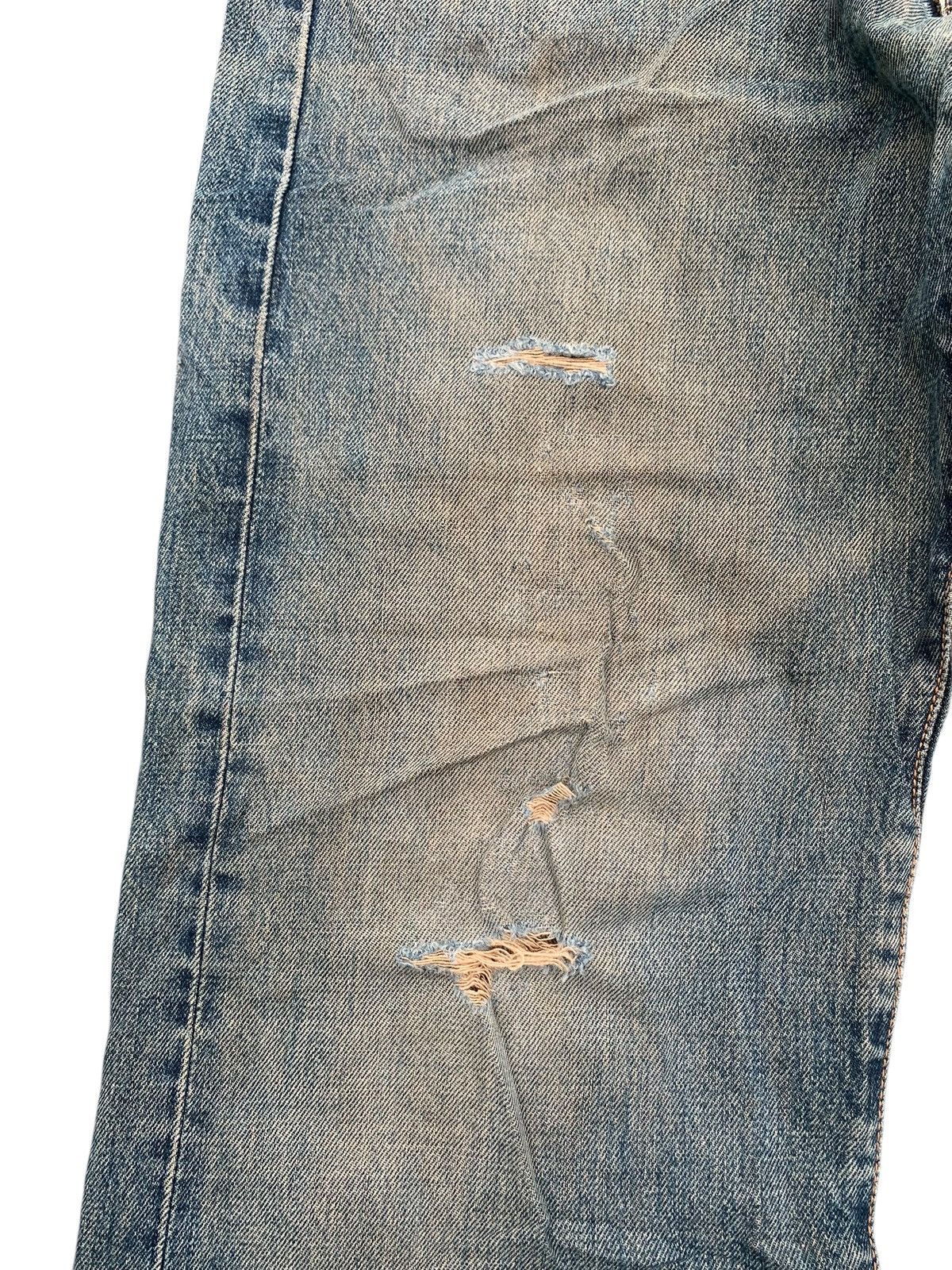Kapital VINTAGE EDWIN 505 SELVEDGE RUSTY JAPANESE DISTRESSED DENIM Size US 28 / EU 44 - 13 Thumbnail
