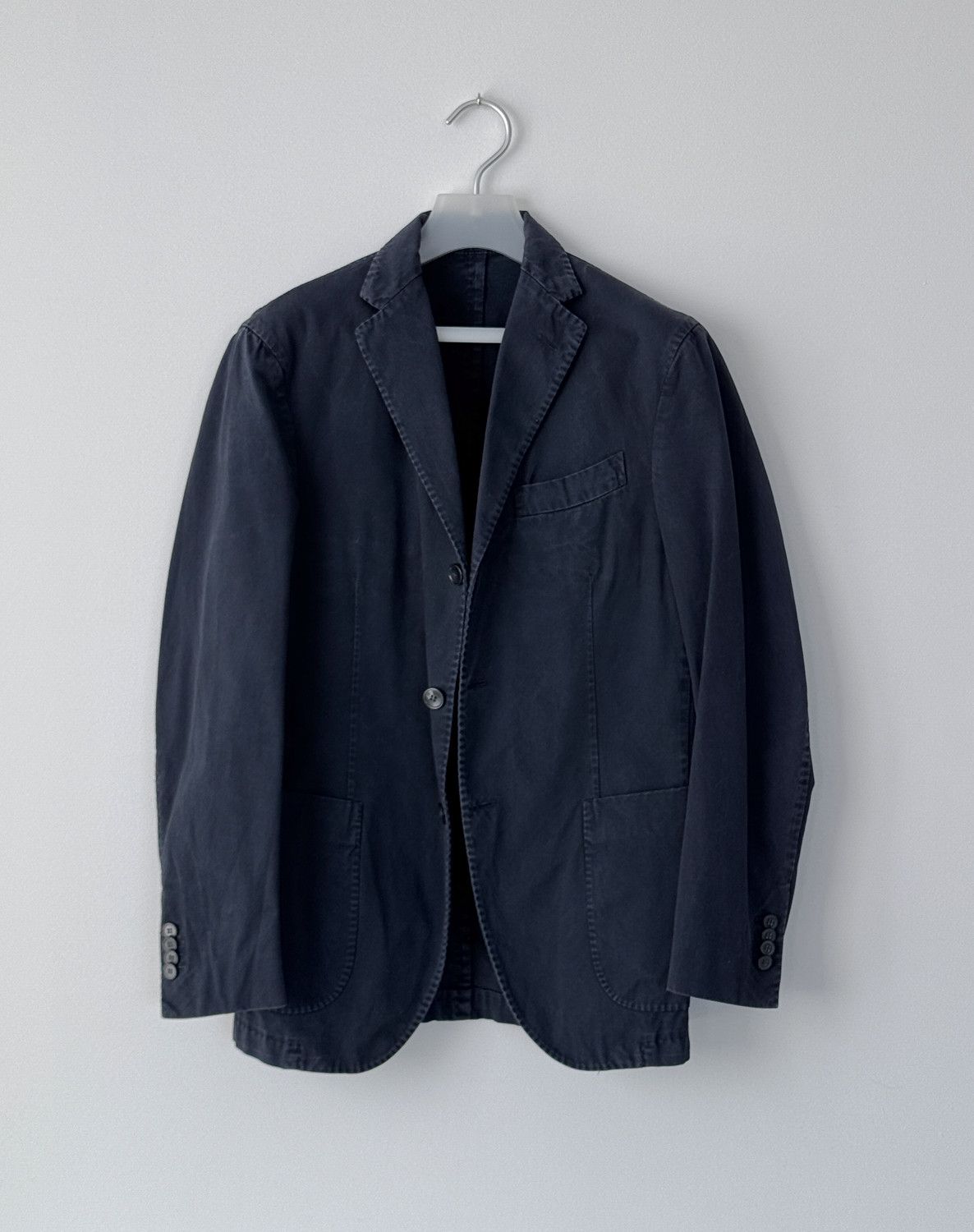 Boglioli Boglioli Blazer Navy Cotton 46 Size US S / EU 44-46 / 1 - 3 Thumbnail