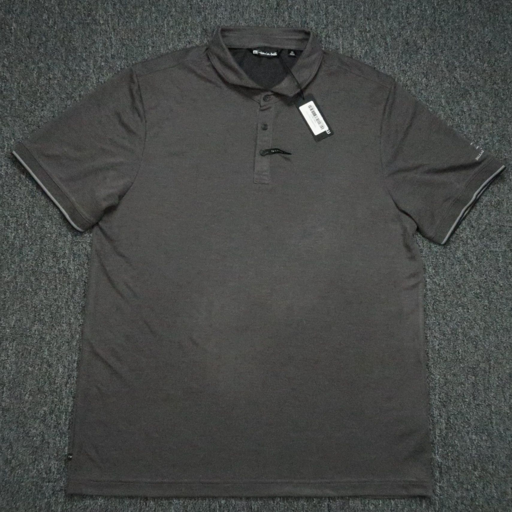 TravisMathew Travis Mathew Shirt Men XL Gray Polo Size US XL / EU 56 / 4 - 2 Thumbnail