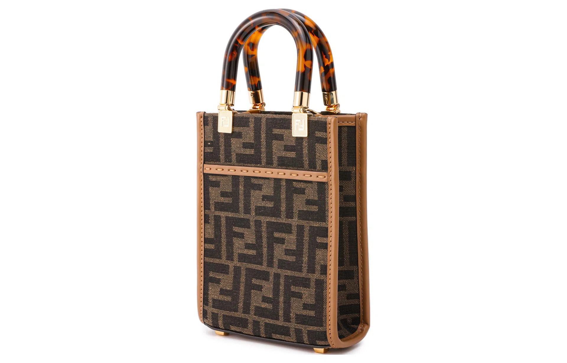 Fendi o1s1wg110326 Size: OS/Mini Shunshine Shopper in Brown Size ONE SIZE - 2 Thumbnail