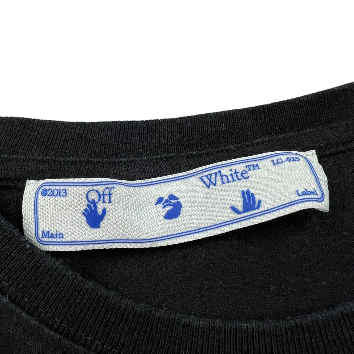 Off-White Off-White Caravaggio Black Long Sleeve T Shirt Size US S / EU 44-46 / 1 - 4 Thumbnail