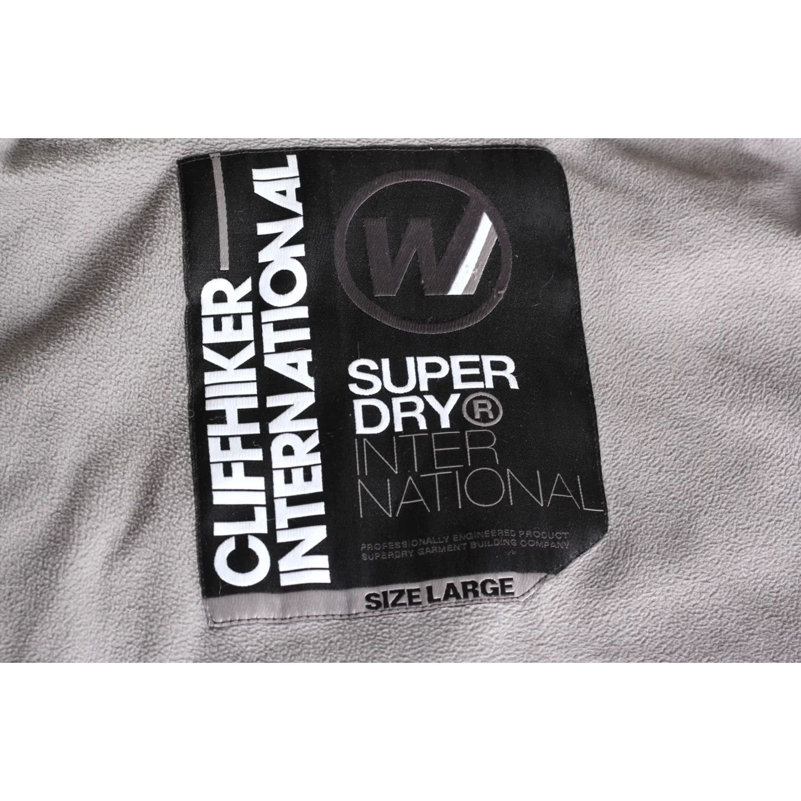 Superdry SUPERDRY Cliff Hiker International Hooded Jacket Men L MJ6514 Jacket Mens Grey Regular Zip Hooded All Seasons Hiking Windbreaker Modern 90s Theme Size US L / EU 52-54 / 3 - 7 Thumbnail