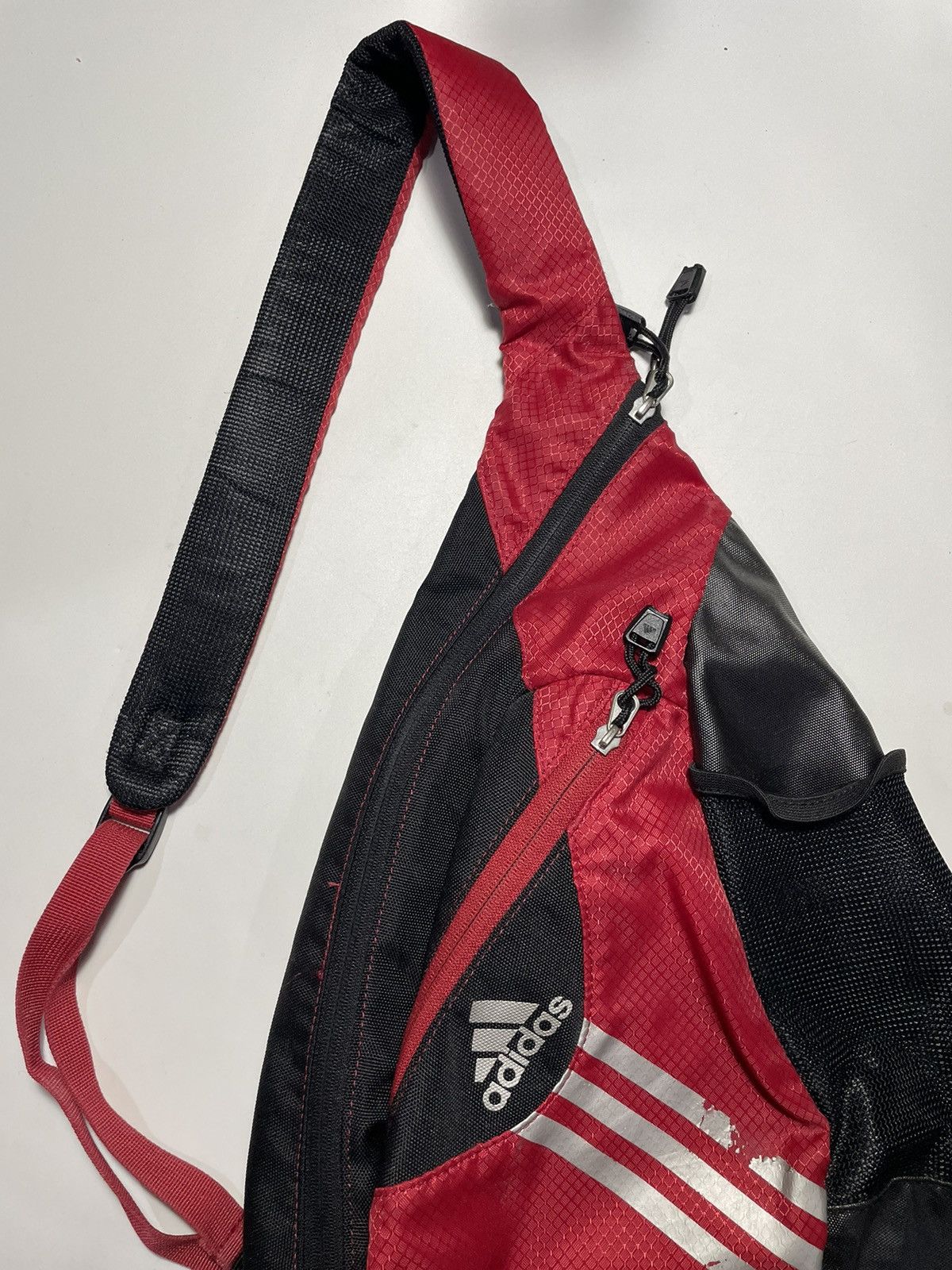 Adidas × Vintage Vintage Adidas Crossbody sling bag avant garde gorpcore lap Size ONE SIZE - 2 Thumbnail