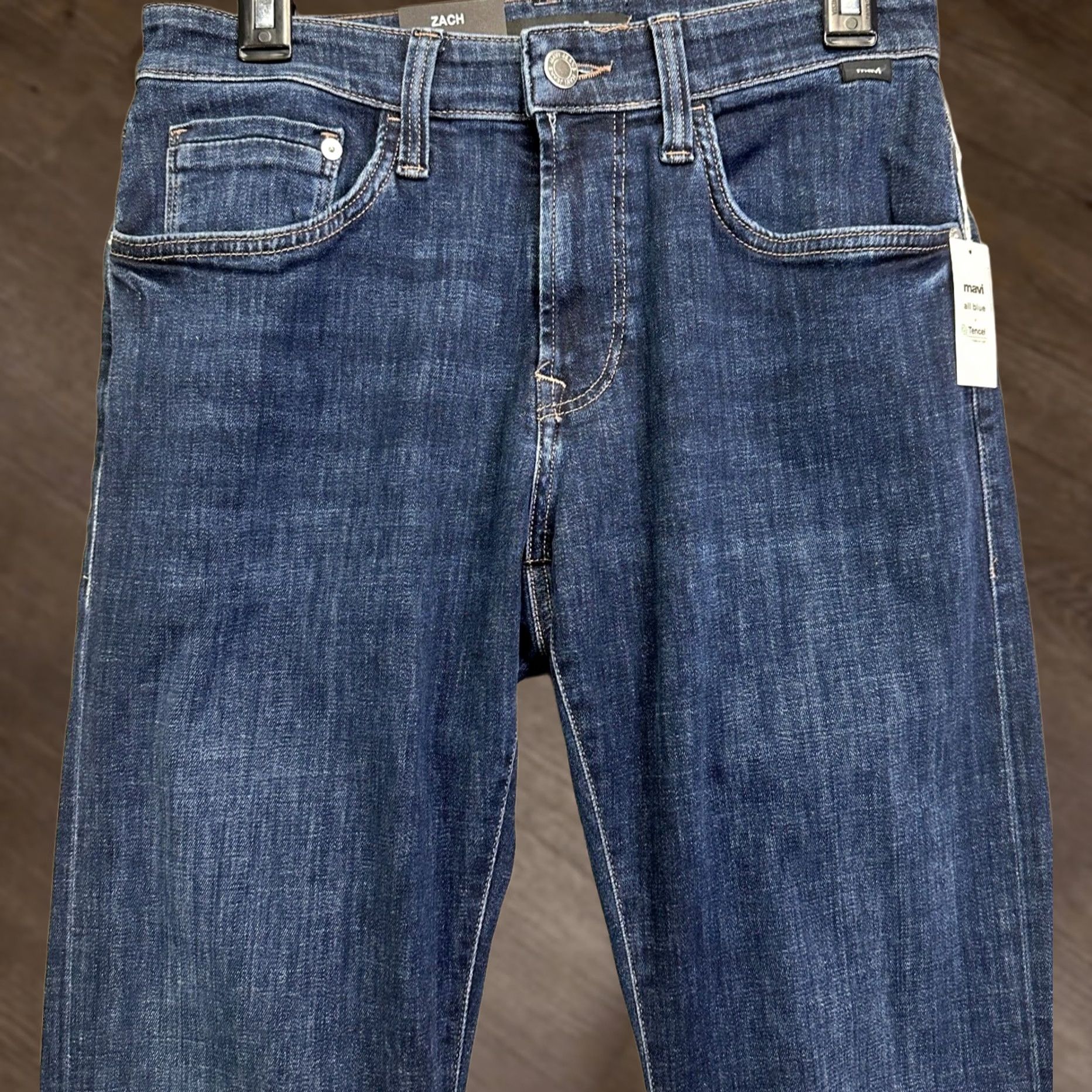 Mavi Mavi Zack Jeans Mens 28X32 Blue Straight Leg Denim NEW Size US 28 / EU 44 - 1 Thumbnail