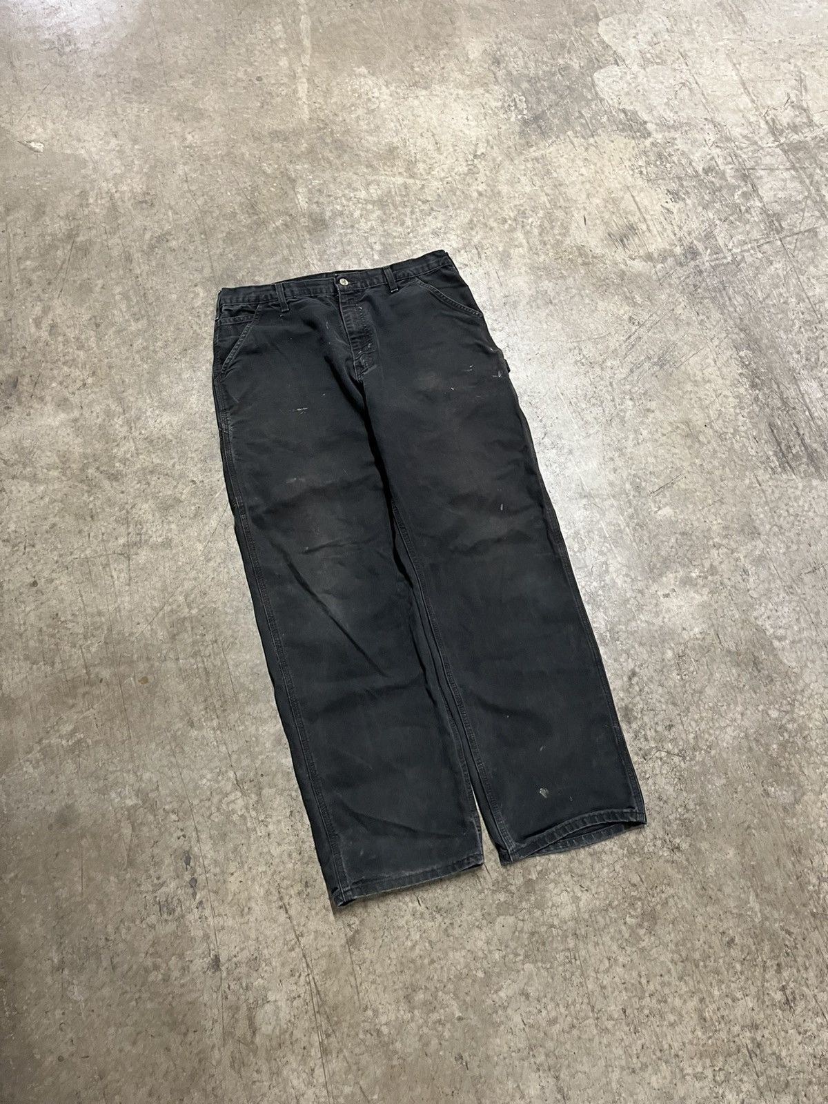 Carhartt × Vintage Carhartt baggy fit cargo pants skater streetwear hype rare Size US 36 / EU 52 - 9 Thumbnail