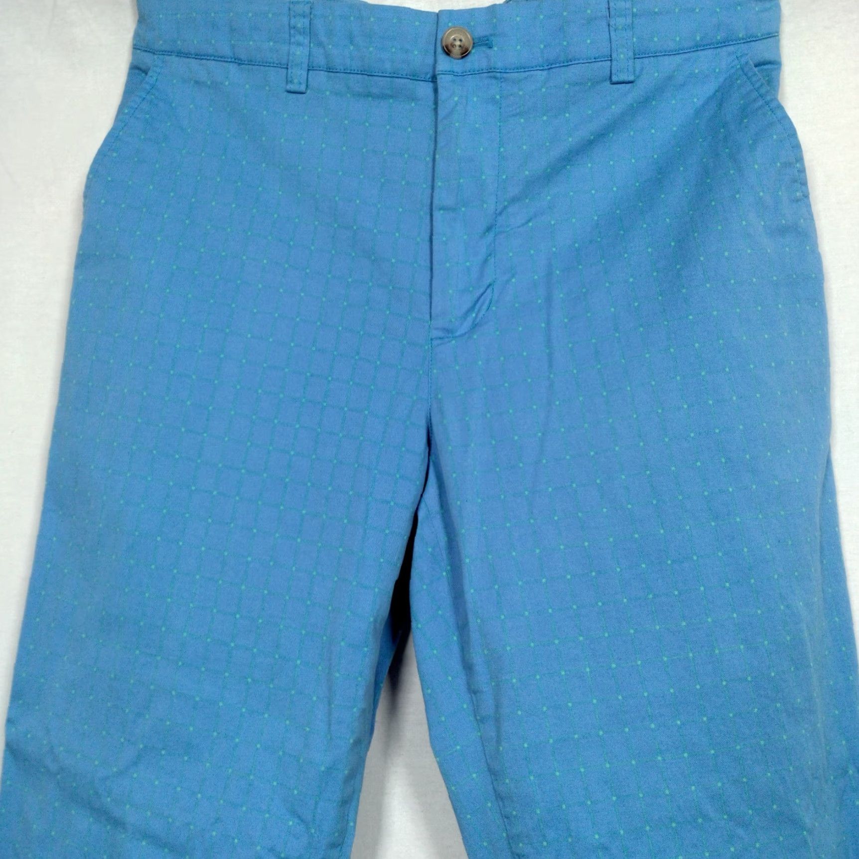 Vineyard Vines Vineyard Vines Links Pant Men's Golf Chino Pants 32x31 Blue Grid Spring Easter Size US 32 / EU 48 - 4 Thumbnail