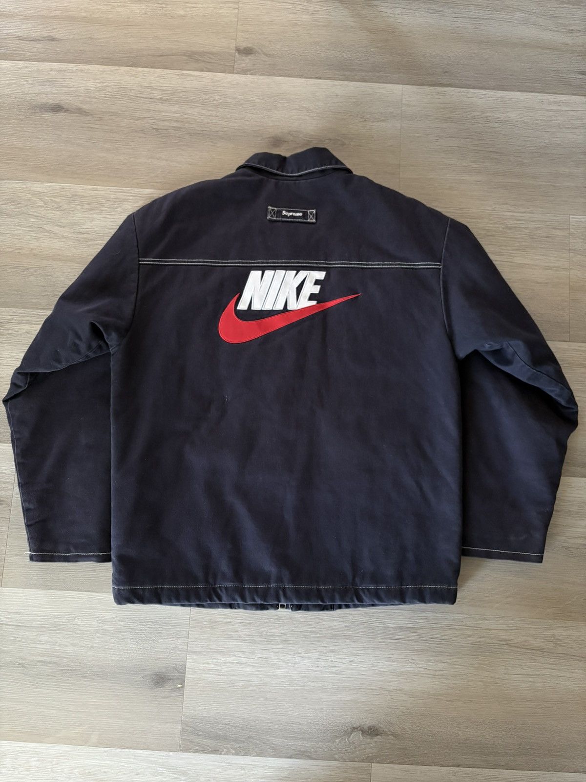 Supreme Supreme x Nike Double Zip Quilted Work Jacket FW18 Size US M / EU 48-50 / 2 - 1 Thumbnail