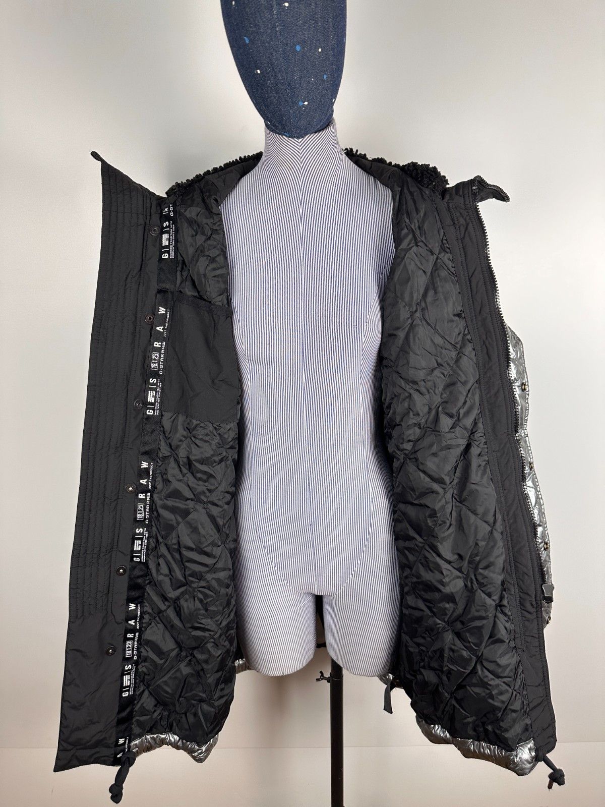 G-Star G Star Raw Womens Hdd Pdd Fishtail Parka Black Size M Size M / US 6-8 / IT 42-44 - 8 Thumbnail