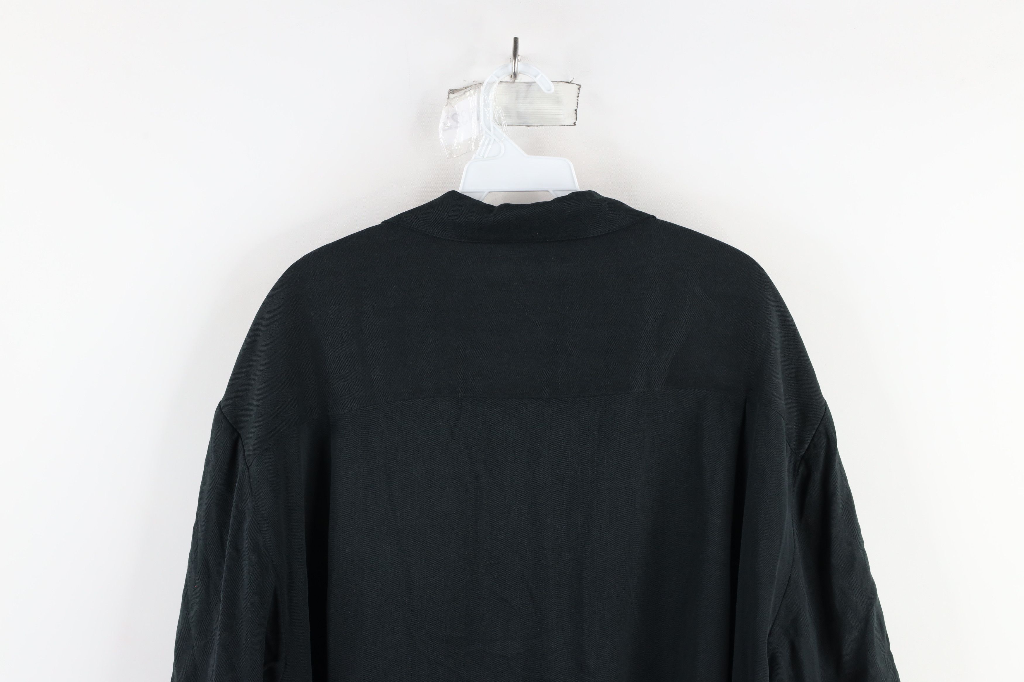 Vintage Vintage 90s Streetwear Herringbone Collar Button Shirt Size US XL / EU 56 / 4 - 9 Thumbnail