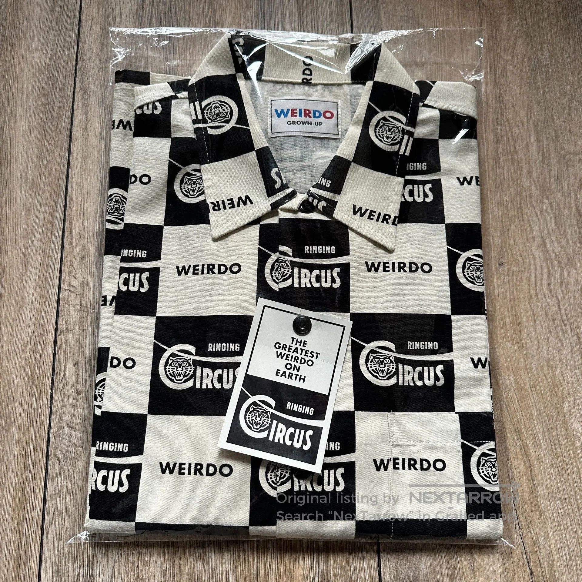 Other Weirdo Glad Hand Checkerboard Shirt. Size US L / EU 52-54 / 3 - 7 Thumbnail