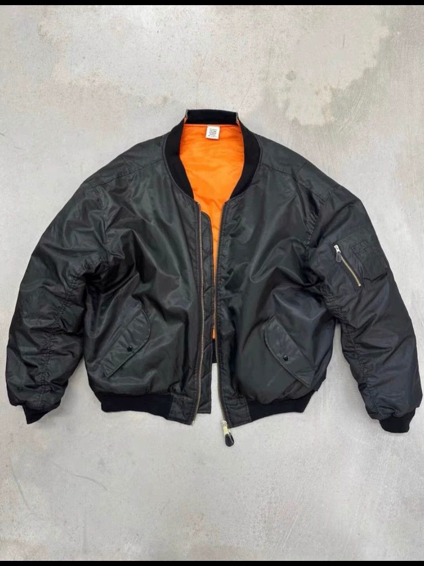 Vetements VETEMENTS 16AW spliced deconstruction Bomber cotton jacket -DMC Size US S / EU 44-46 / 1 - 1 Thumbnail