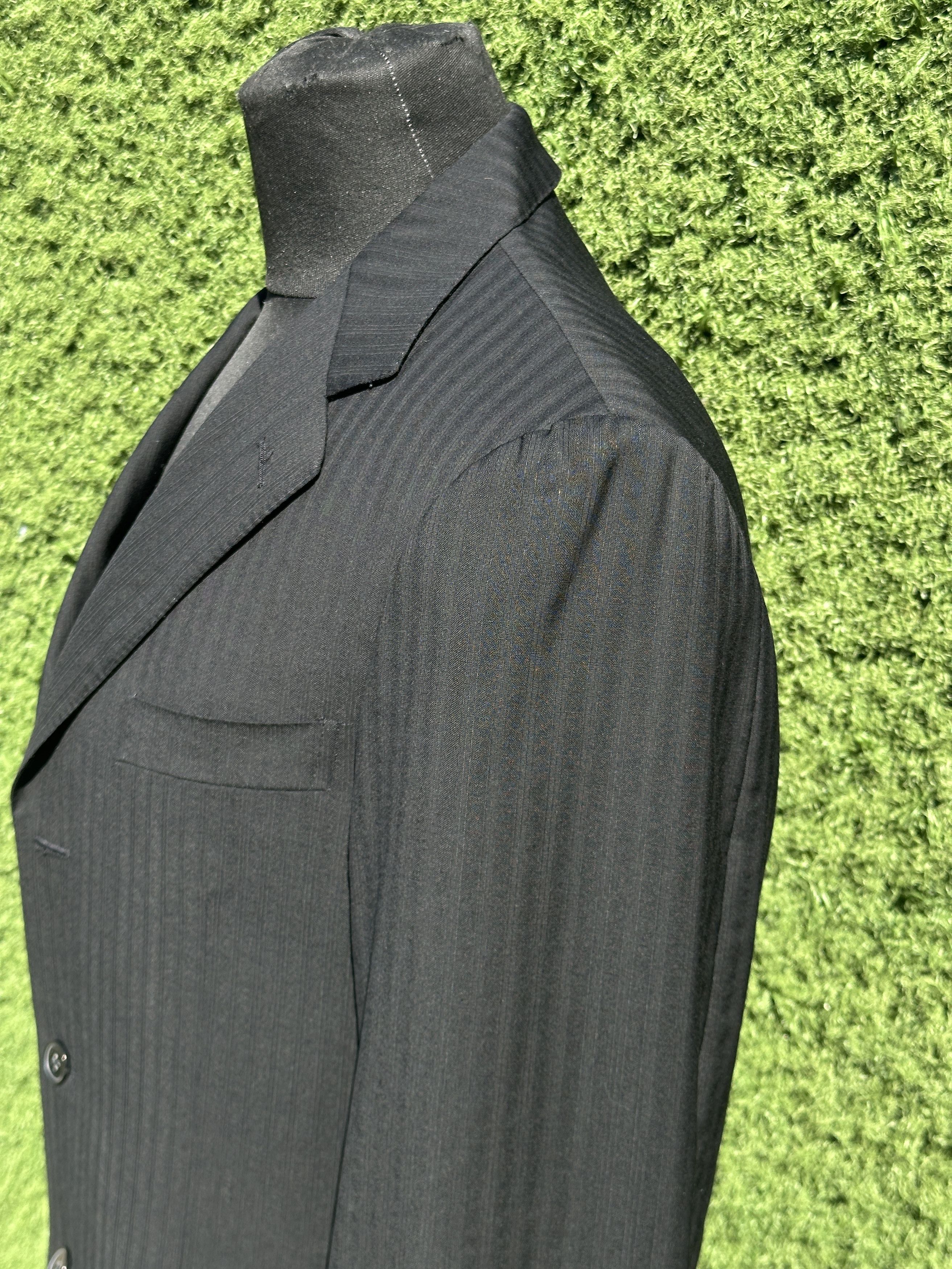 Ermenegildo Zegna Ermenegildo Zegna Soltex Pinstripe Blazer Suit Jacket 50R Size 50R - 11 Thumbnail