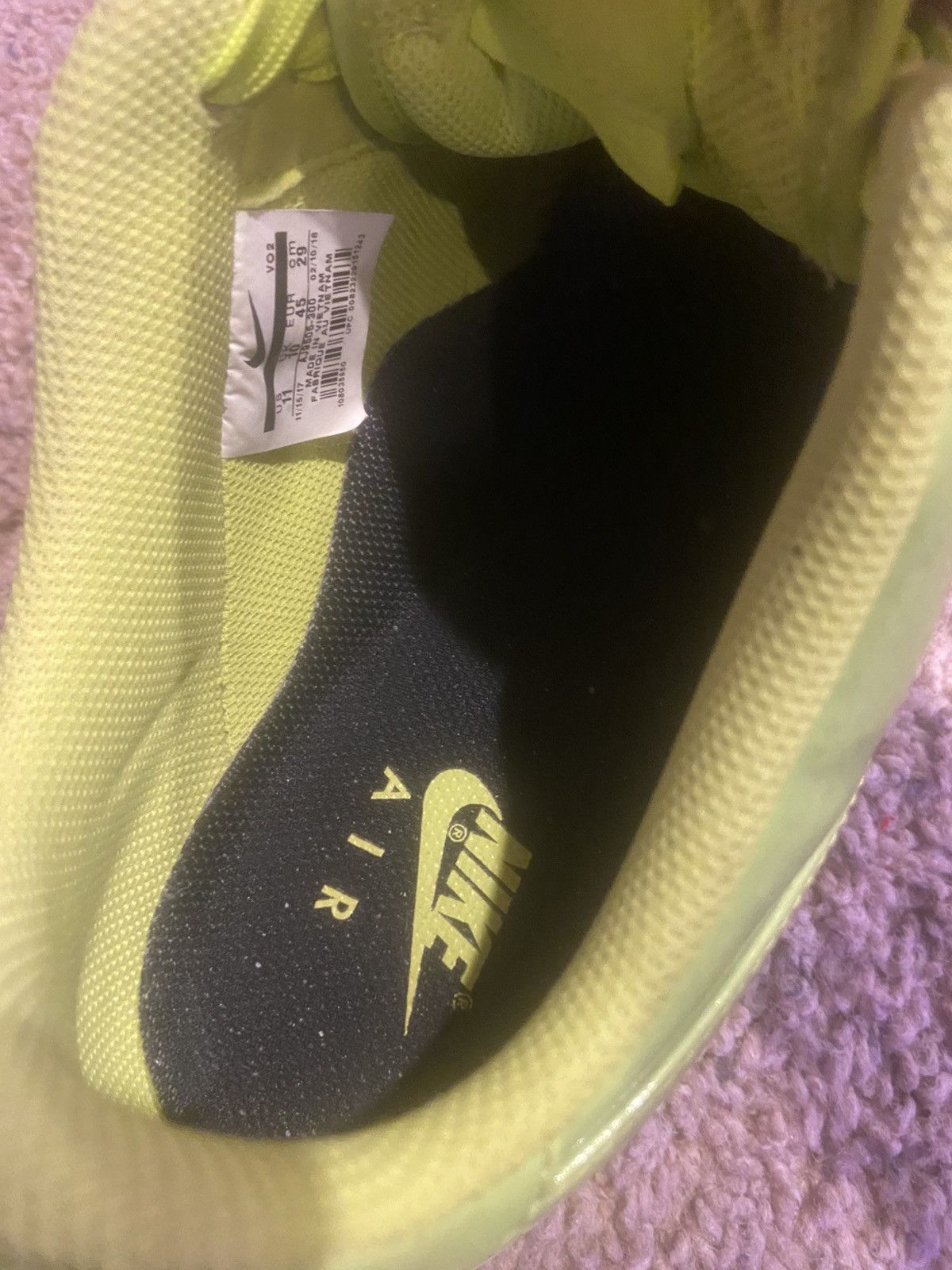 Nike Nike Air Force 1 '07 LV8 UV Size US 11 / EU 44 - 6 Thumbnail