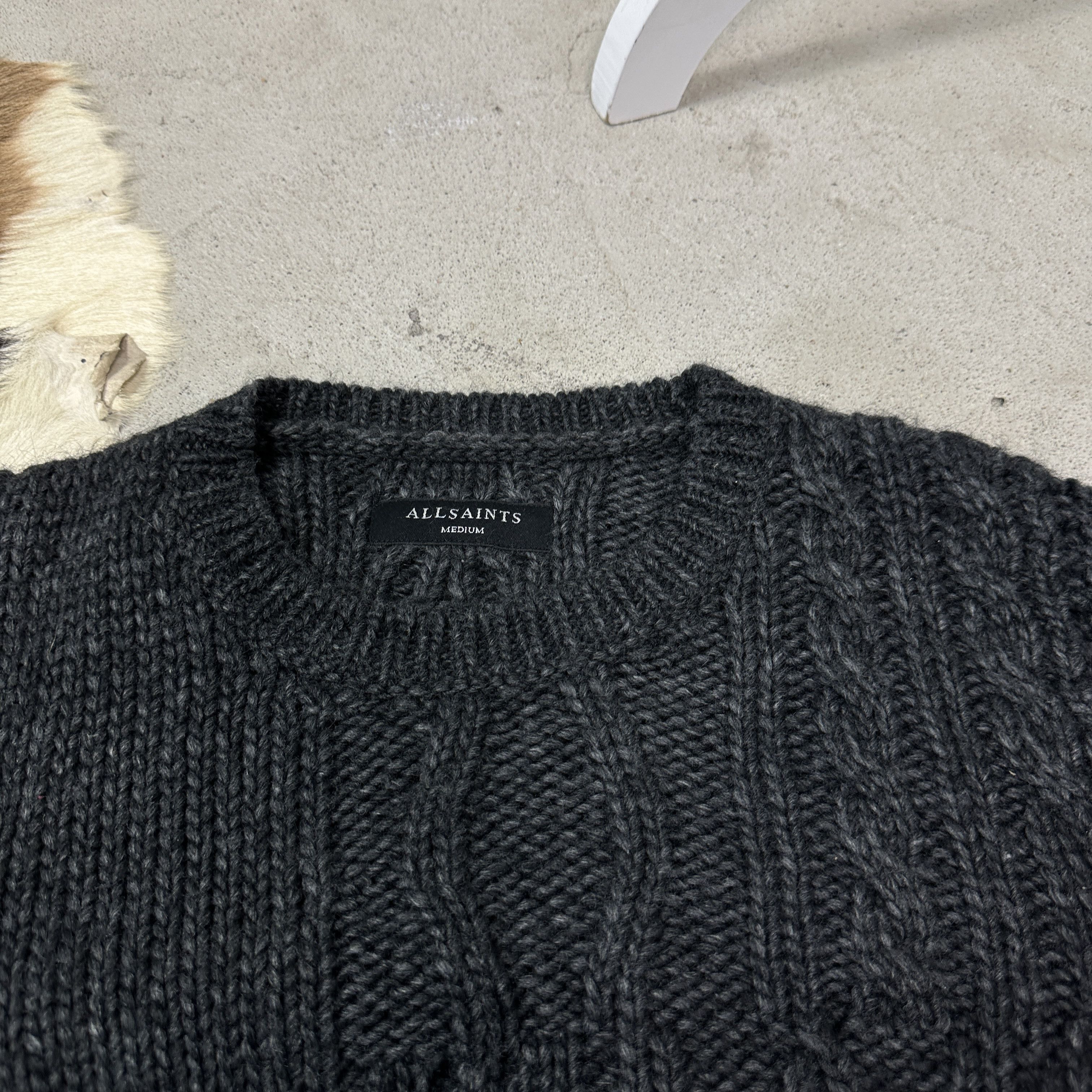 Allsaints Vintage Streetwear Alpaca Wool Allsaints Sweater Y2K Size US M / EU 48-50 / 2 - 4 Thumbnail
