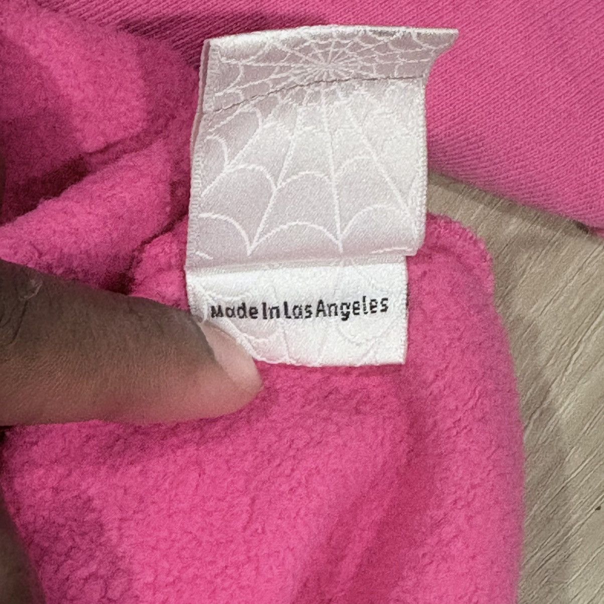 Sp5der Pink Sp5der Hoodie Size US L / EU 52-54 / 3 - 5 Thumbnail