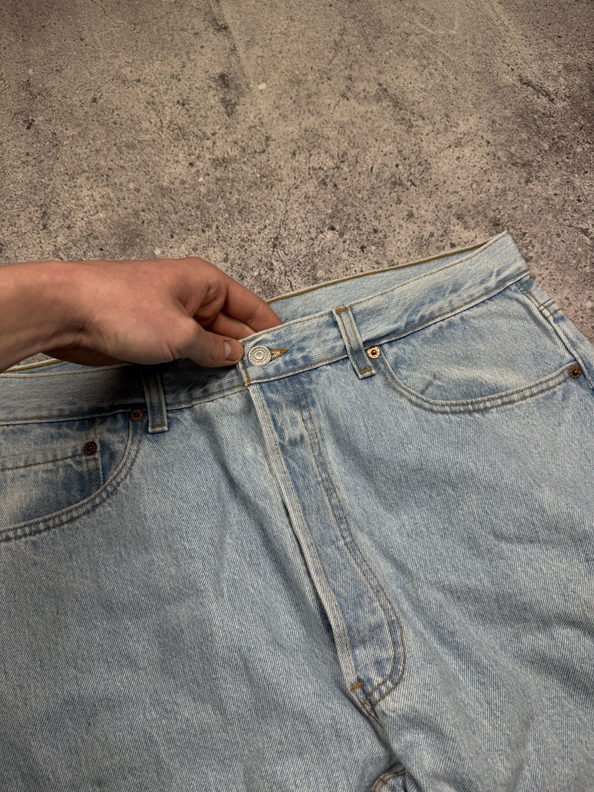 Levi's 90s Rusty Mud Washed Vintage Levis 501 Jeans USA Size US 38 / EU 54 - 9 Thumbnail