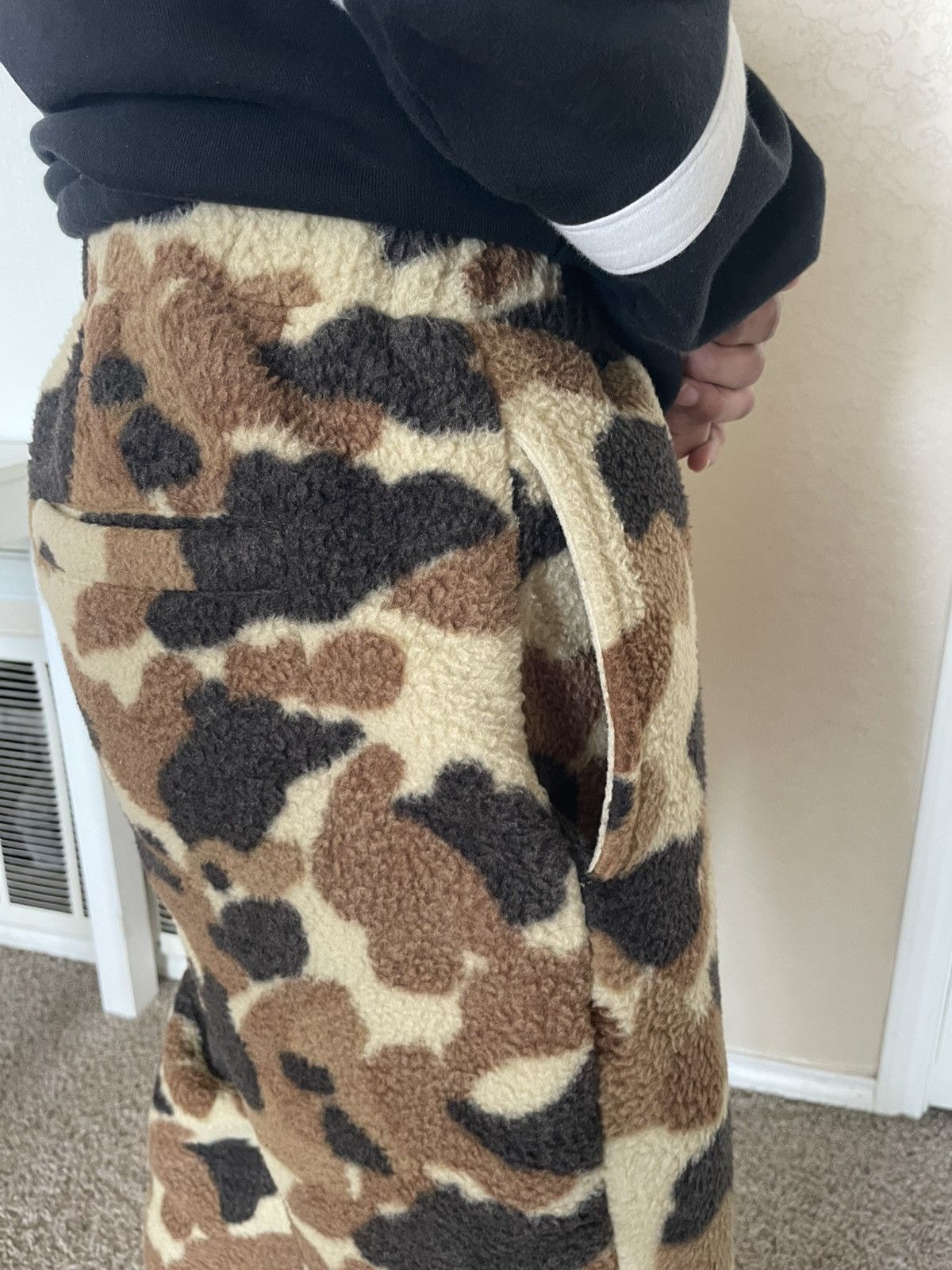 Stussy Camo Fleece Joggers Size US 28 / EU 44 - 6 Thumbnail