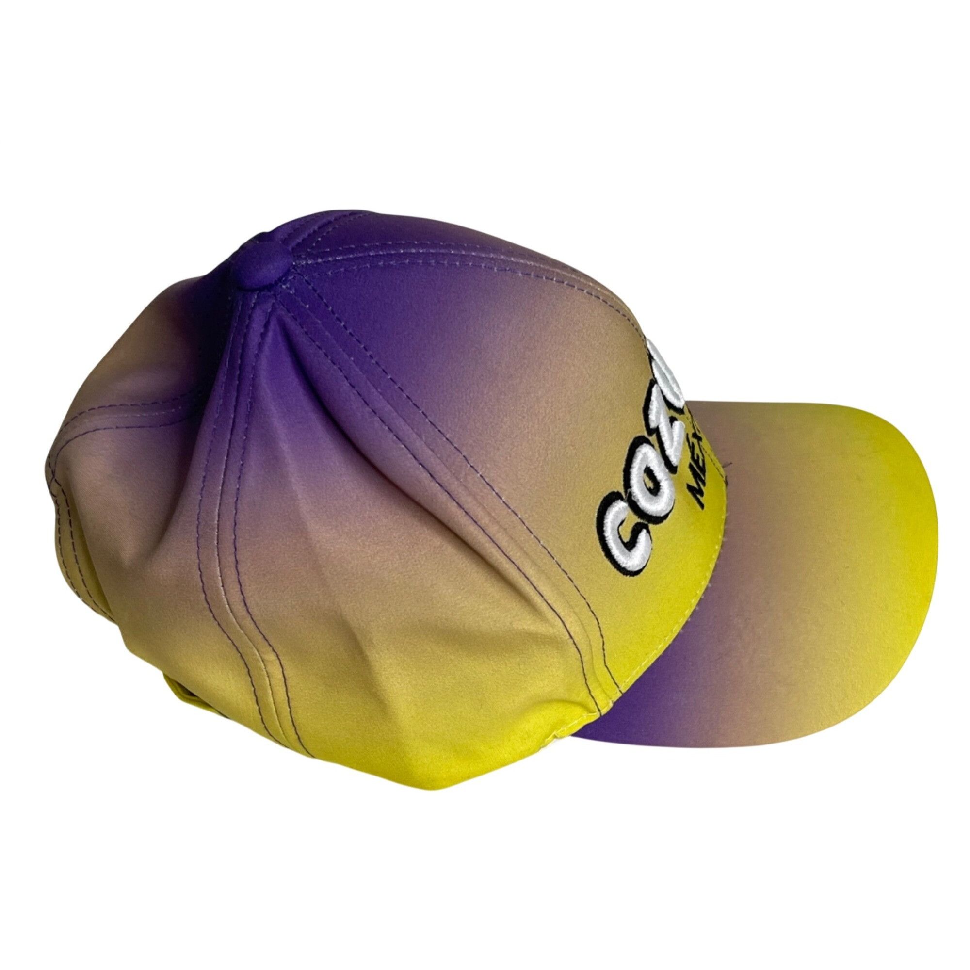 Other Cozumel Souvenir Cap Hat Raised White Embroidery Text Yellow Size ONE SIZE - 4 Thumbnail