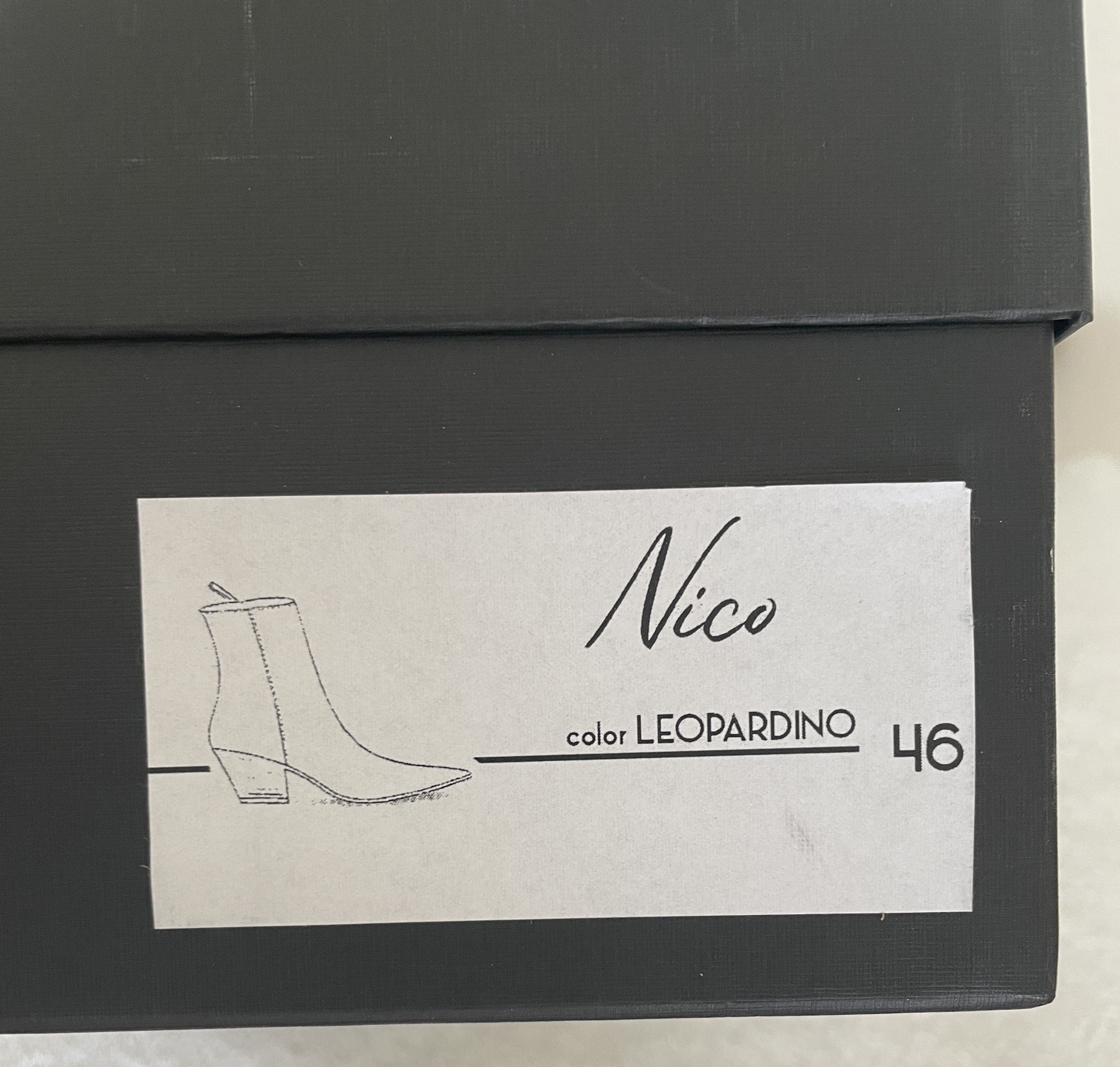 ALESSANDRO VASINI Nico Leopard Print Boot Size US 13 / EU 46 - 16 Thumbnail