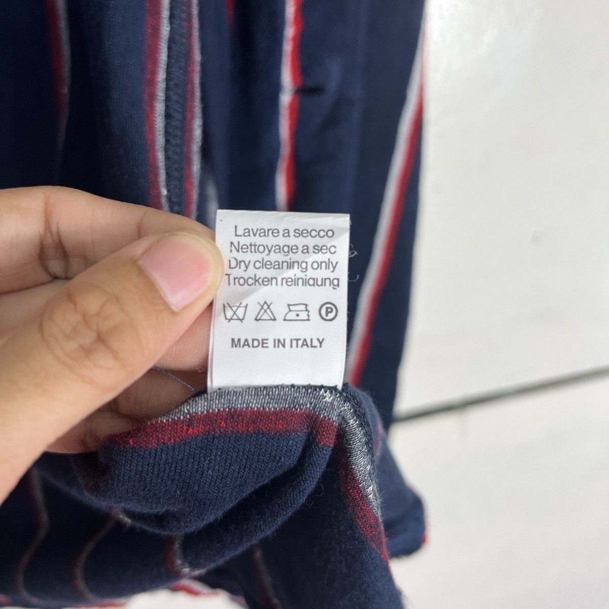 Other 🔥 DREW & CO ARTISAN STRIPE CARDIGAN BLAZER MADE IN ITALY Size US XXL / EU 58 / 5 - 17 Thumbnail
