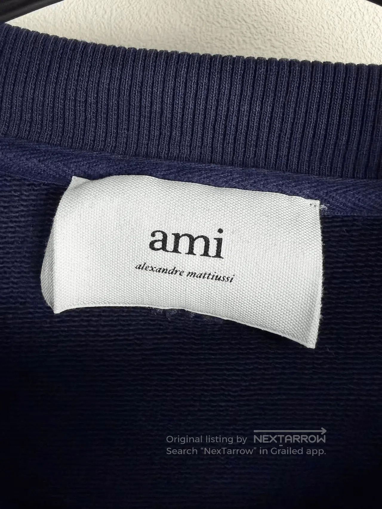 AMI Ami Heart Embroidery Sweatshirt. Size US XL / EU 56 / 4 - 3 Thumbnail