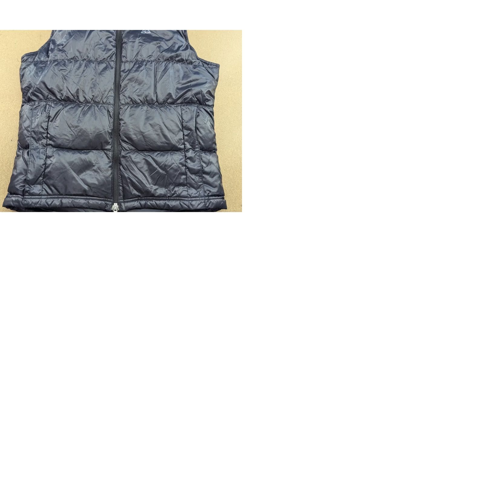 Nike Nike ACG Vest Womens Size M Hooded Full Zip Black Down 550 Gilet Puffer Jacket Core Nylon Polyester Sleeve: Sleeveless Size M / US 6-8 / IT 42-44 - 11 Thumbnail