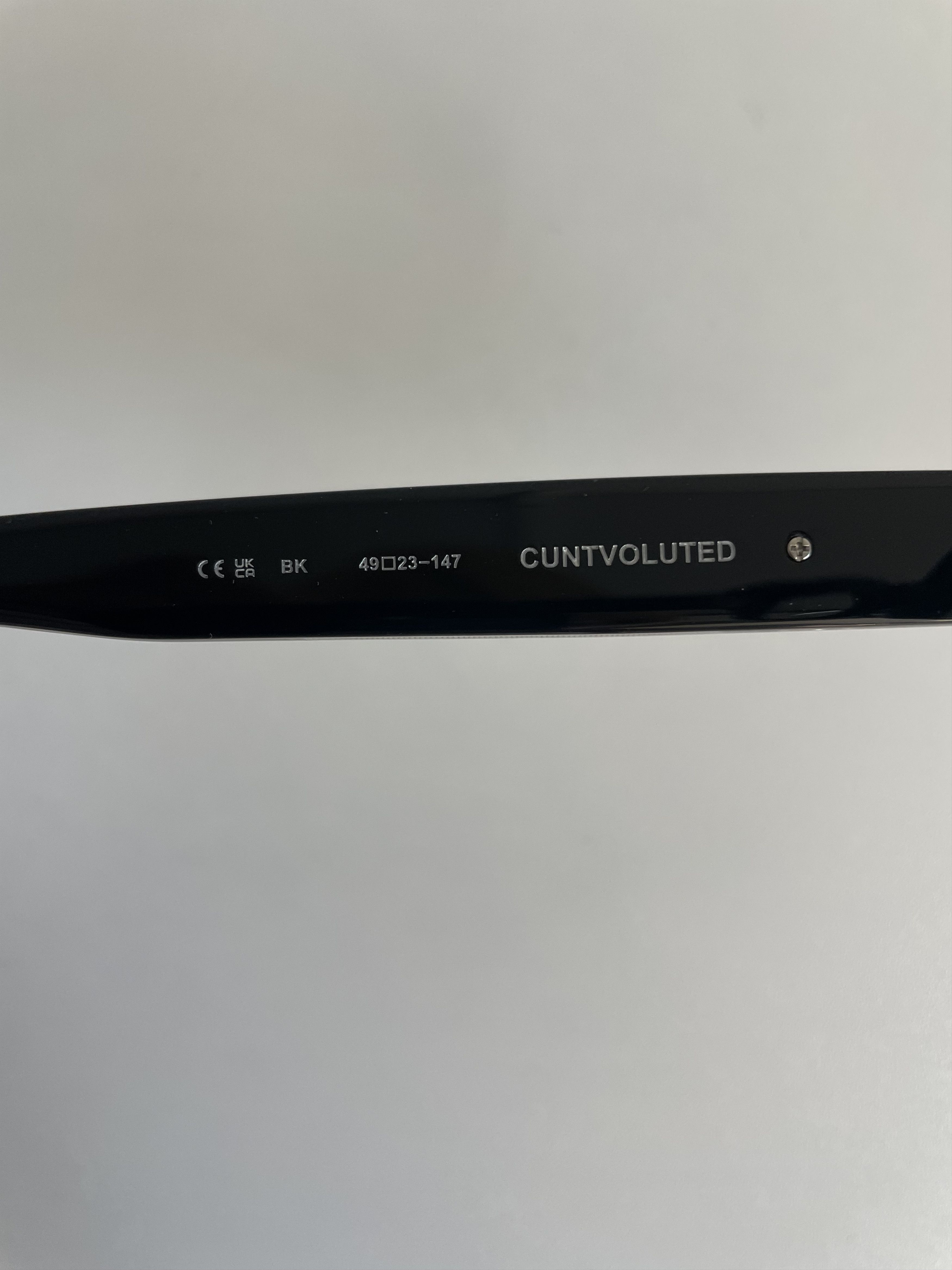 Chrome Hearts Chrome Hearts CUNTVOLUTED MBK Glasses Frame Size ONE SIZE - 9 Thumbnail