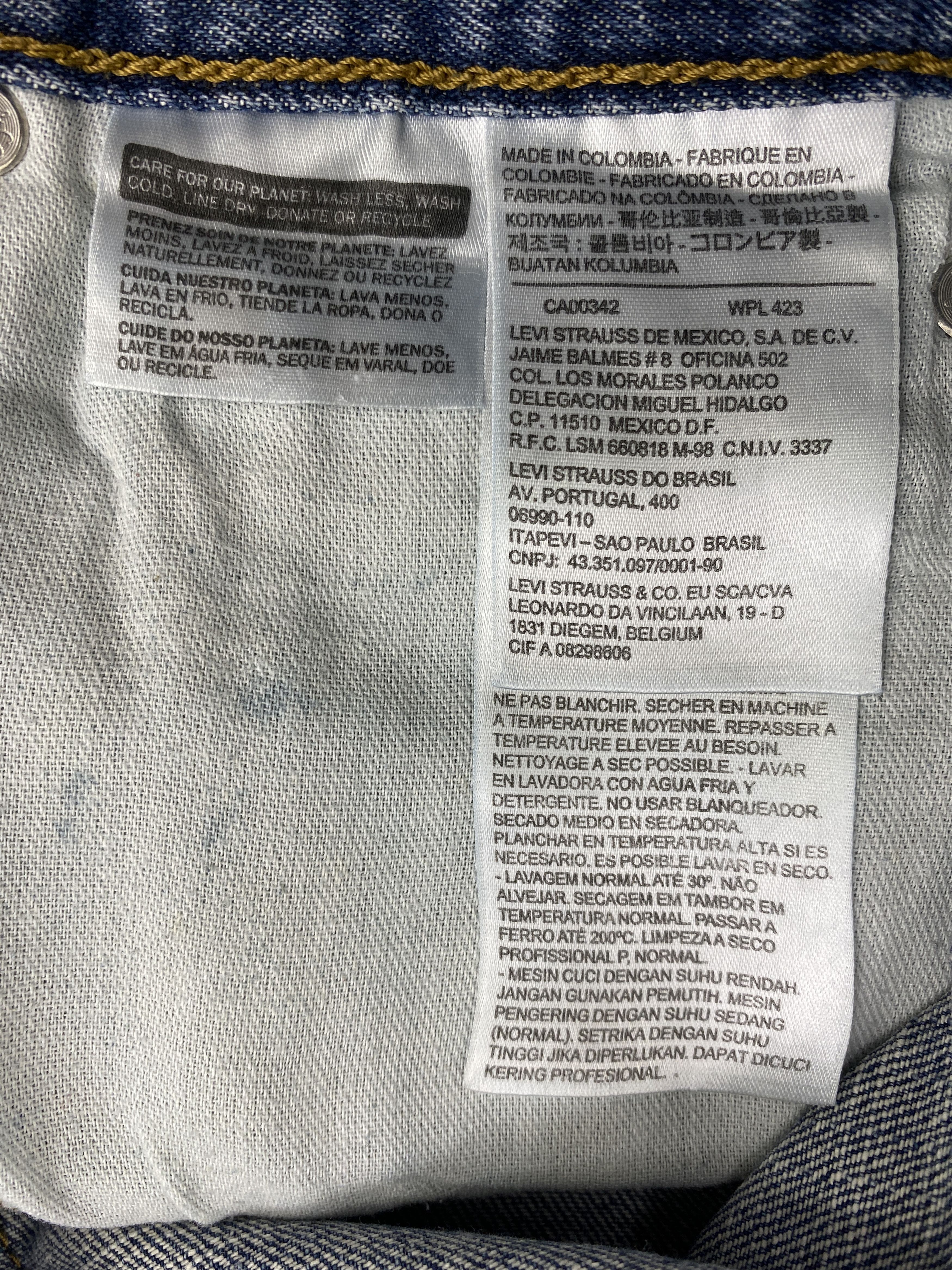 Levi's × Vintage Faded Blue Vintage Levis 569 Jeans Size US 28 / EU 44 - 8 Thumbnail