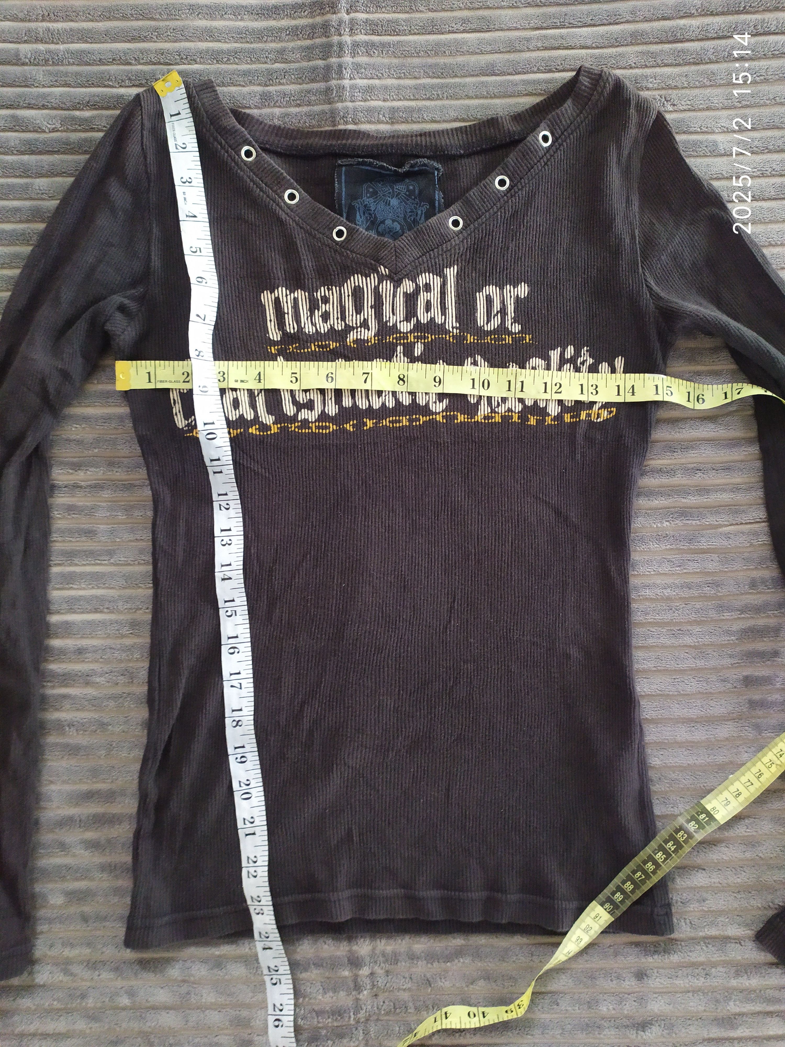 Japanese Brand Japanese Rona dea longsleeve t-shirt Size US S / EU 44-46 / 1 - 3 Thumbnail