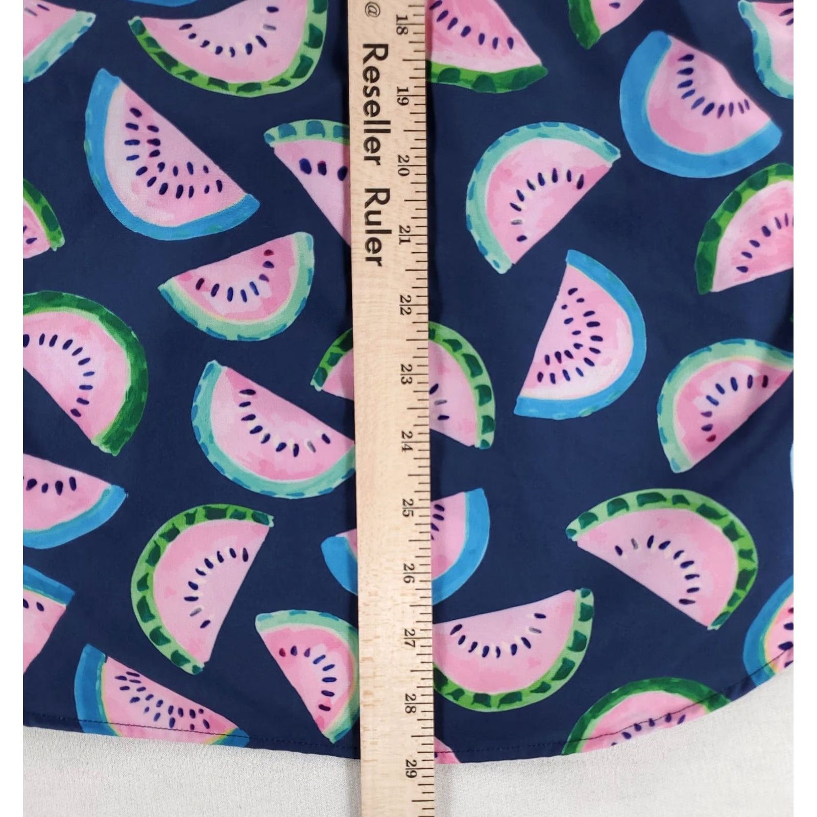 Chubbies Chubbies Button-Down Shirt Short Sleeve Mens M Blue Watermelon Pink Button-Up Shirt M Mens Size US M / EU 48-50 / 2 - 5 Thumbnail