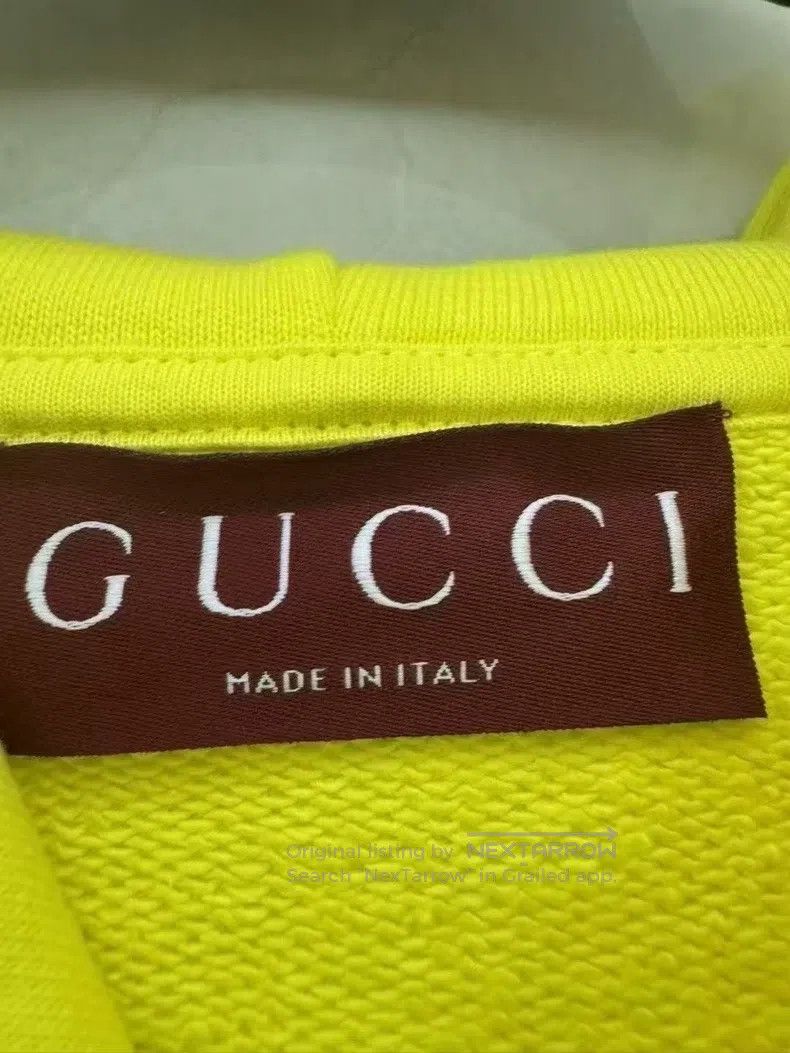 Gucci Gucci Logo letter print hooded long-sleeved hoodie Size US M / EU 48-50 / 2 - 3 Thumbnail