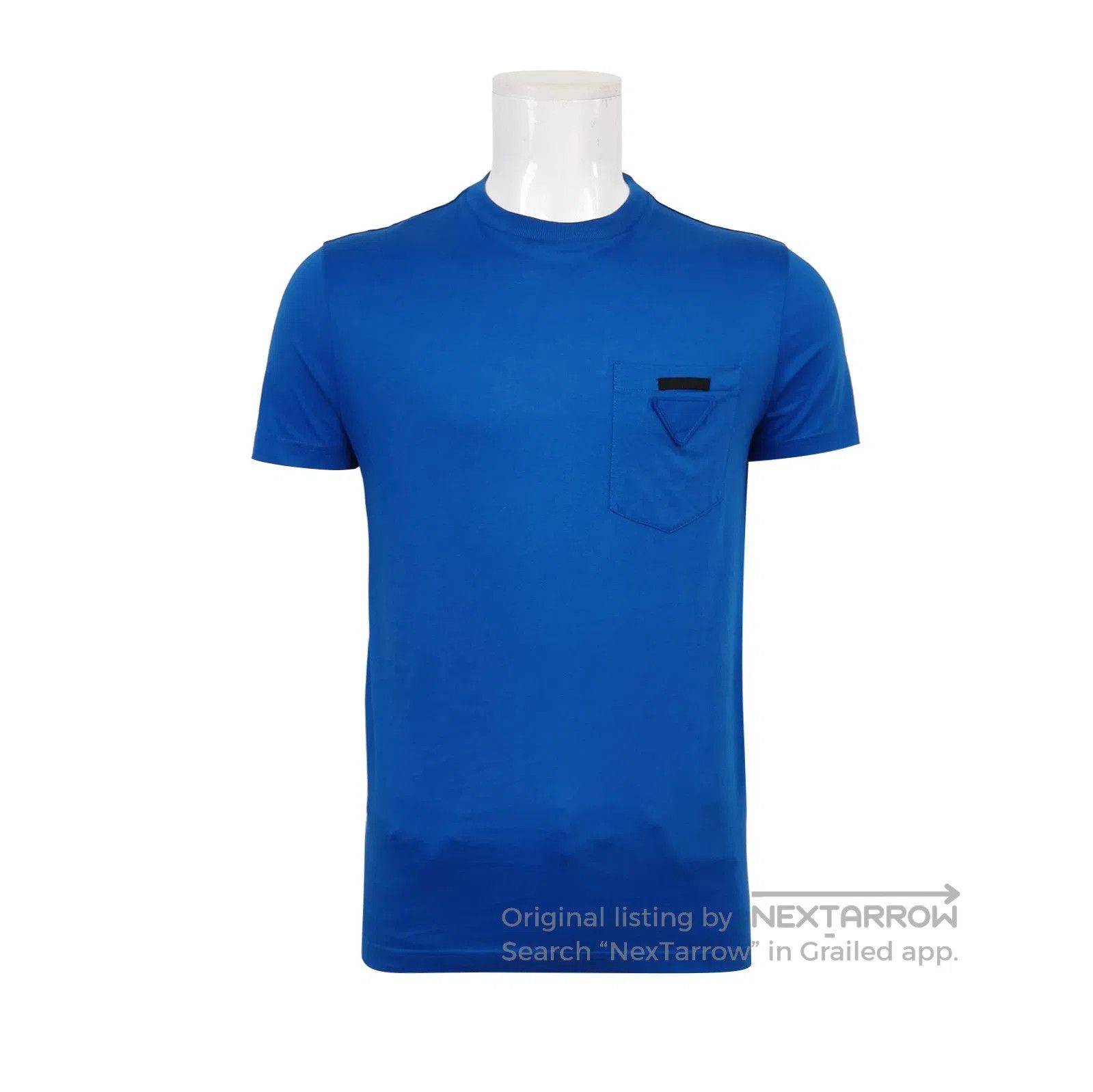Prada Prada Cotton Logo Triangle T. Size S / US 4 / IT 40 - 1 Thumbnail