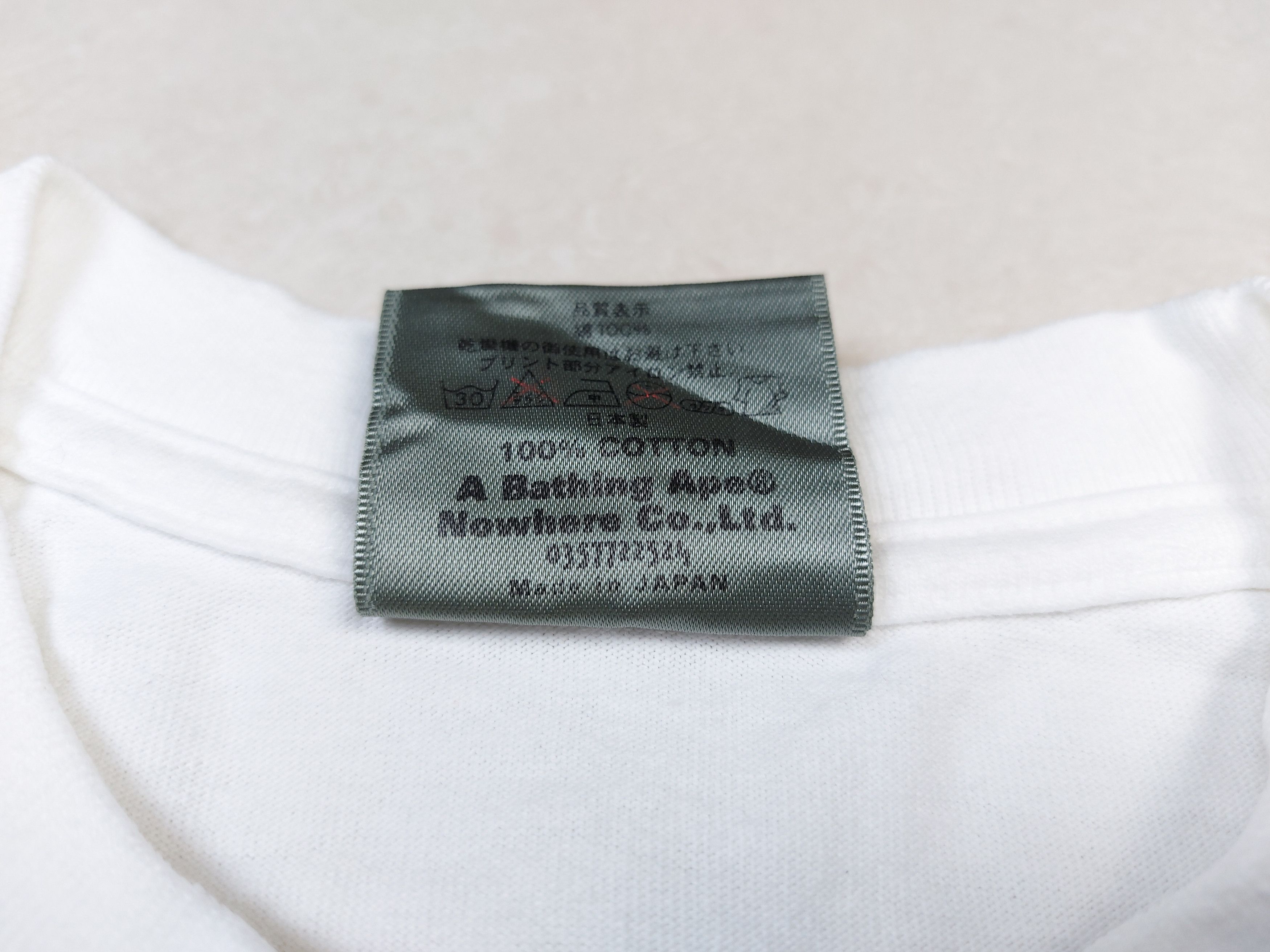 Bape × Vintage Vintage 90s Bape A Bathing Ape Web 1999 Single-Stitch TEE Size US M / EU 48-50 / 2 - 9 Thumbnail